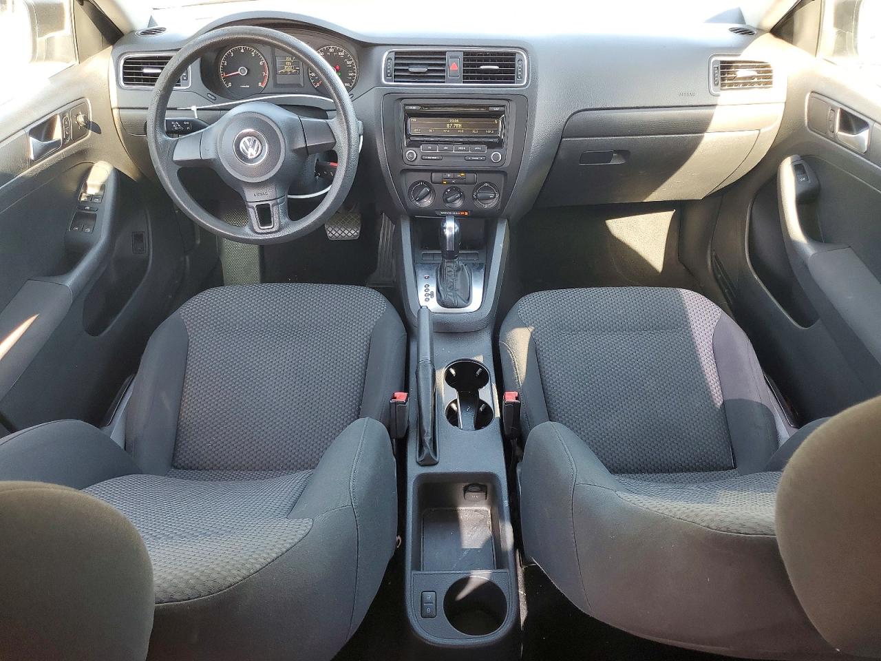 2012 Volkswagen Jetta Base Silver vin: 3VW2K7AJ4CM398489