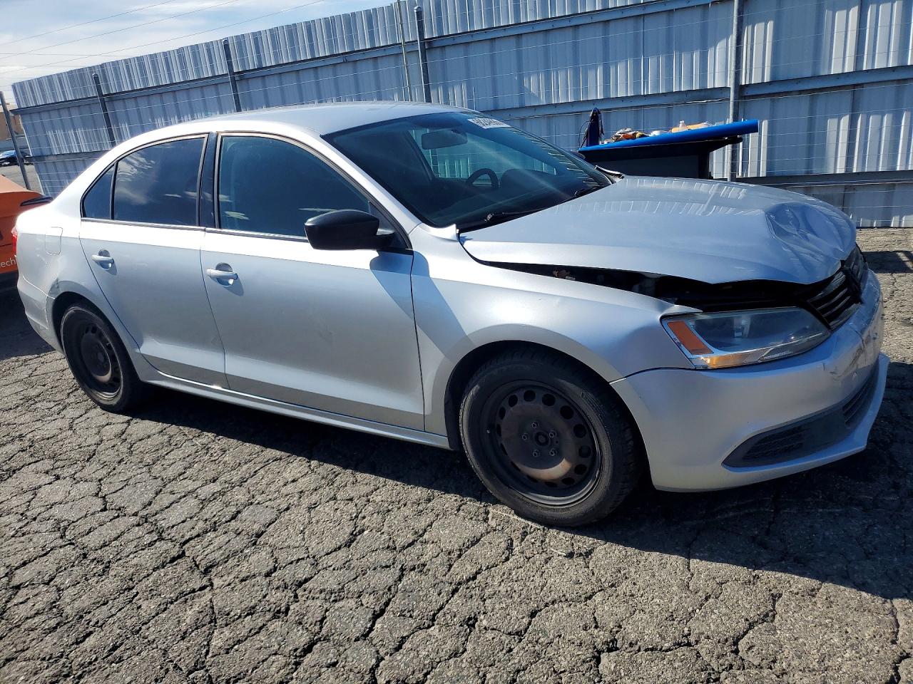 2012 Volkswagen Jetta Base Silver vin: 3VW2K7AJ4CM398489