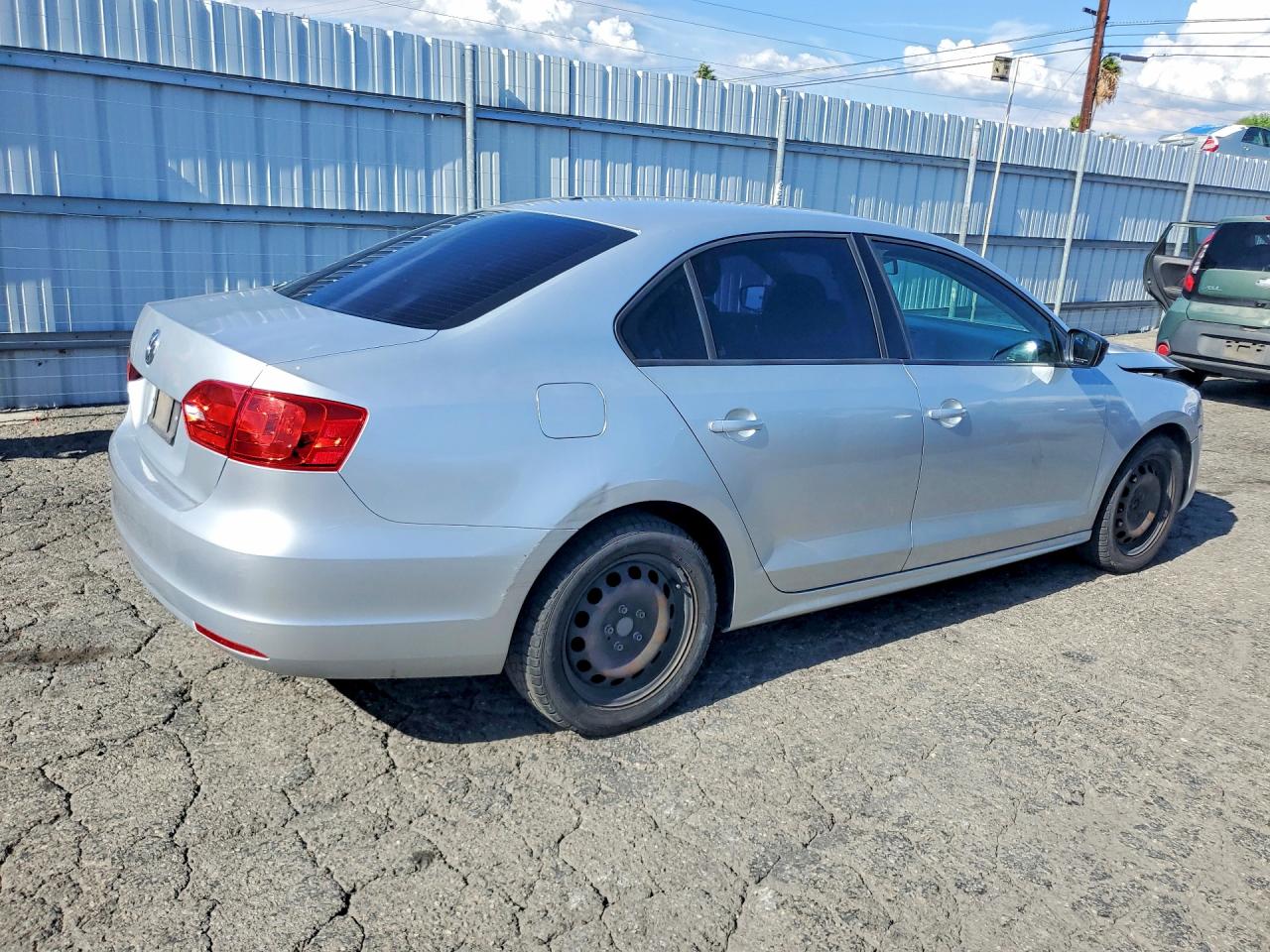 2012 Volkswagen Jetta Base Silver vin: 3VW2K7AJ4CM398489
