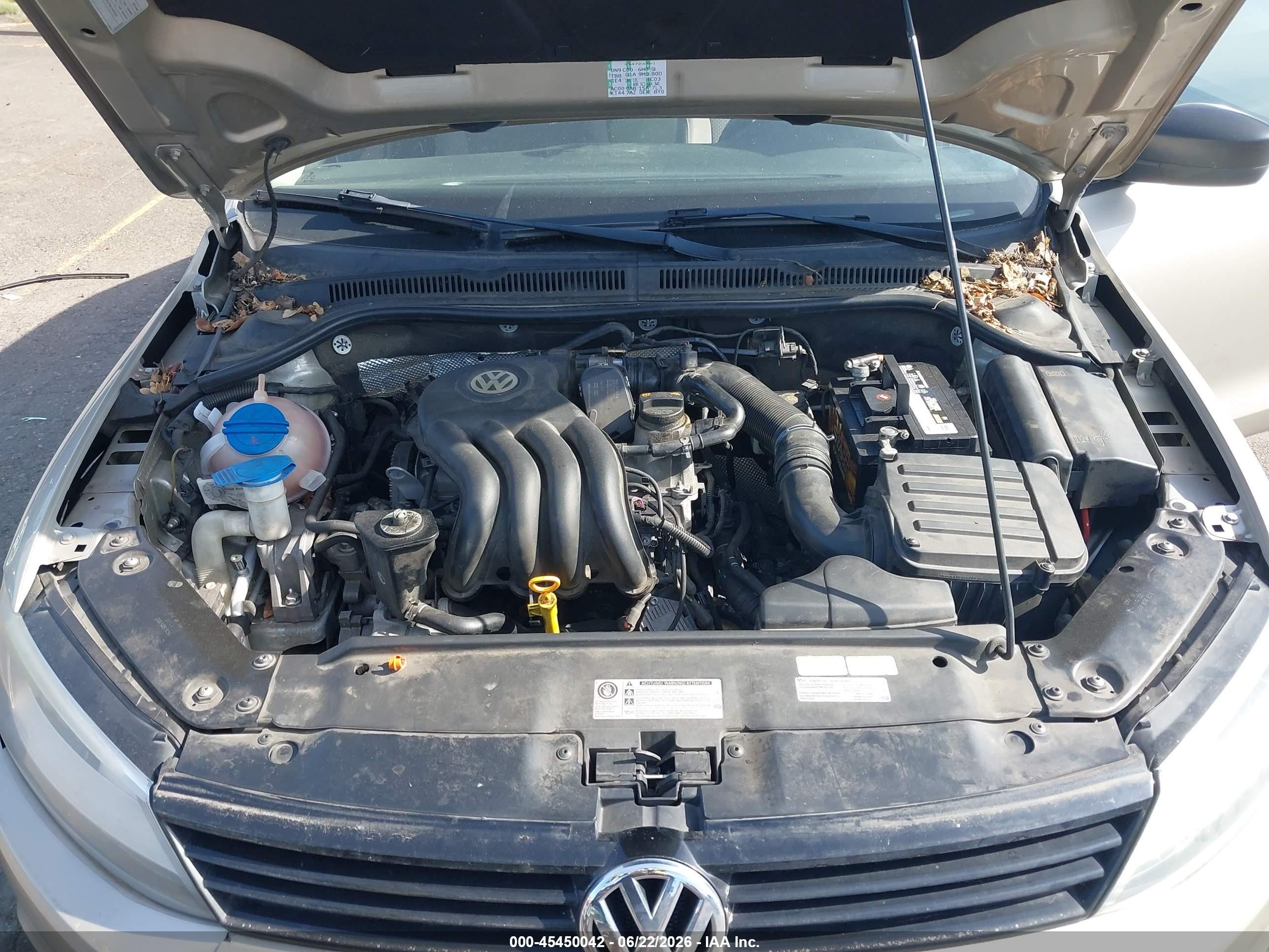 2013 Volkswagen Jetta 2.0l S Gold vin: 3VW2K7AJ4DM218218