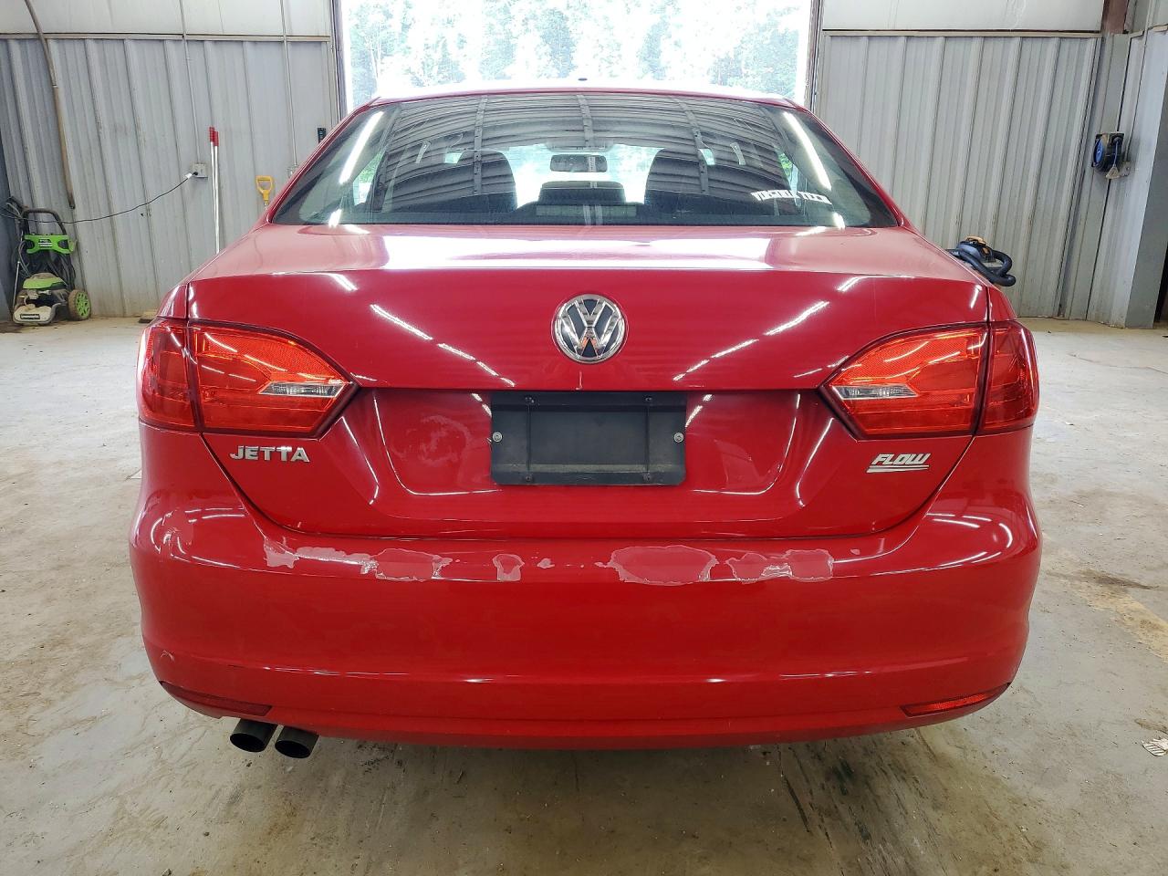 2013 Volkswagen Jetta Base Красный vin: 3VW2K7AJ4DM266334