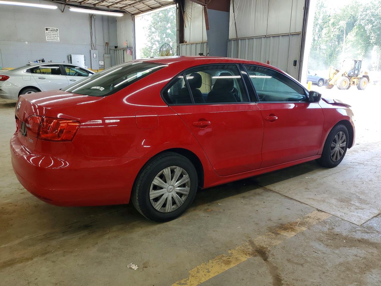 2013 Volkswagen Jetta Base Красный vin: 3VW2K7AJ4DM266334