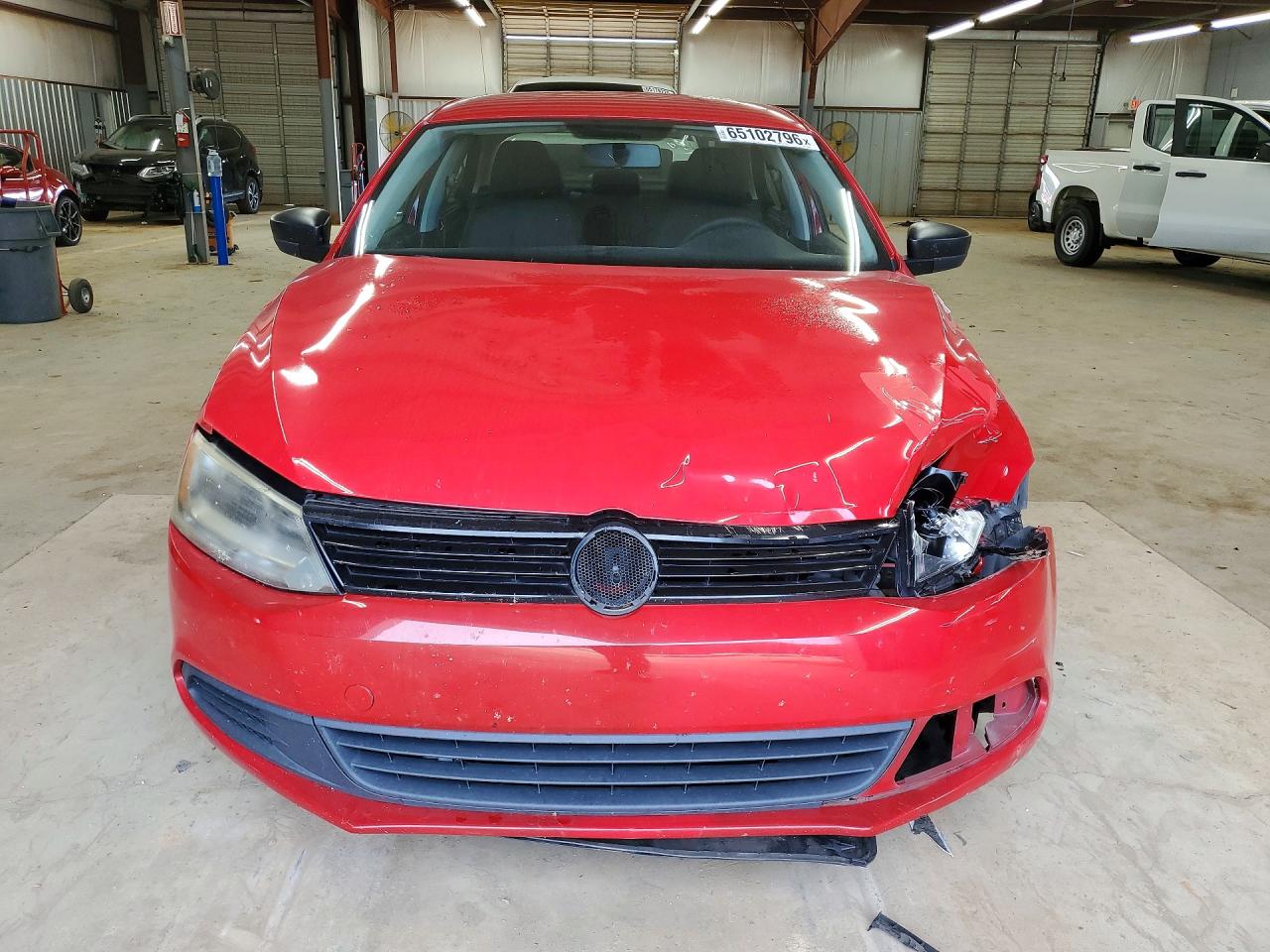 2013 Volkswagen Jetta Base Красный vin: 3VW2K7AJ4DM266334