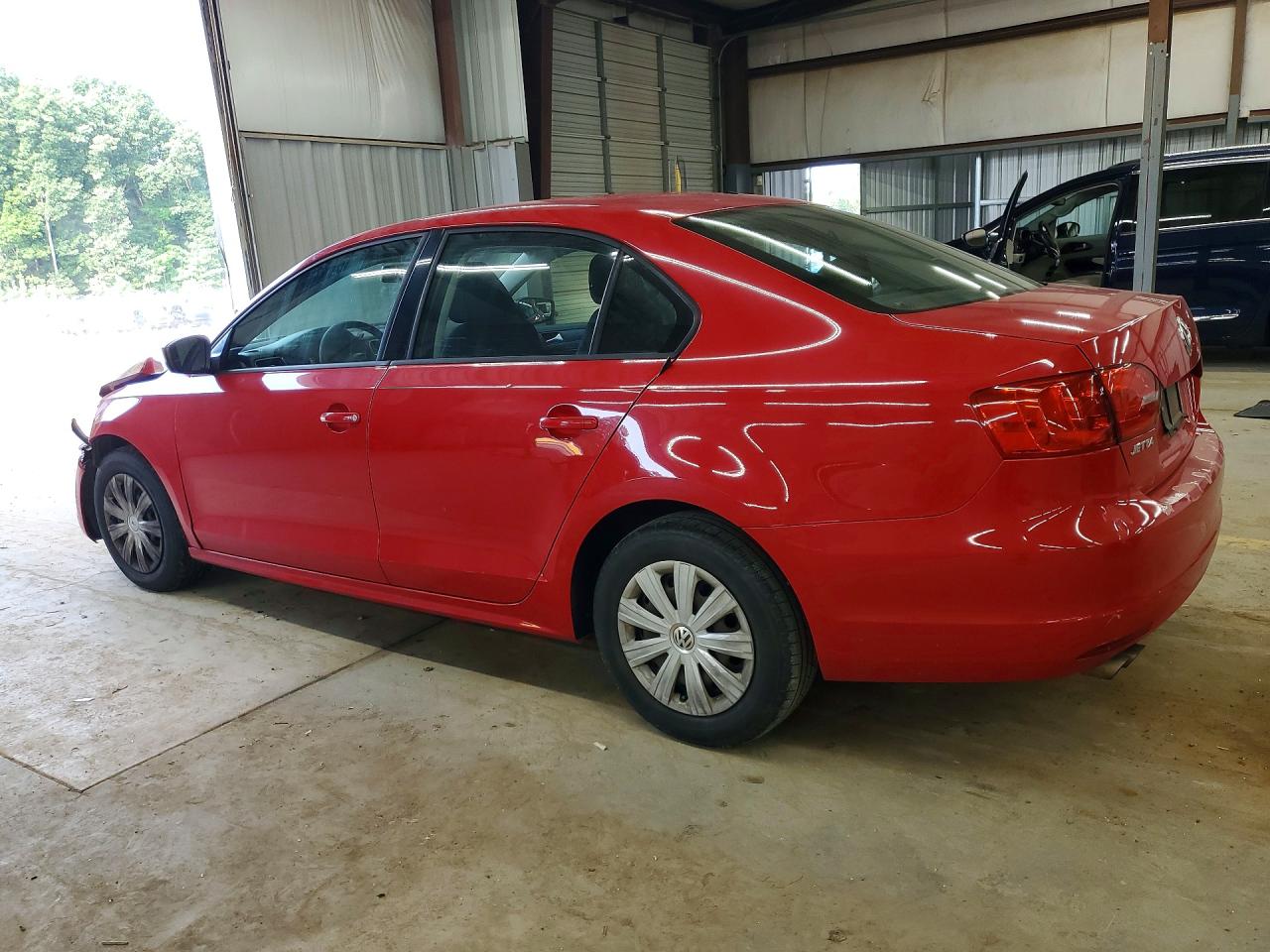 2013 Volkswagen Jetta Base Красный vin: 3VW2K7AJ4DM266334