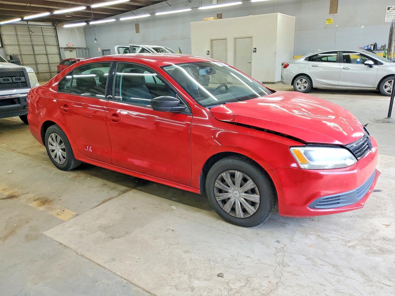 2013 Volkswagen Jetta Base Красный vin: 3VW2K7AJ4DM266334