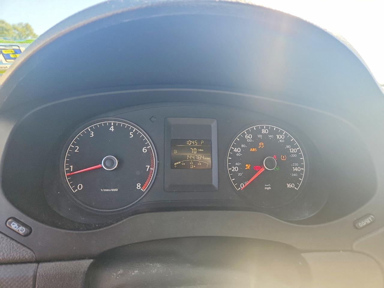 2014 Volkswagen Jetta Base Белый vin: 3VW2K7AJ4EM234422