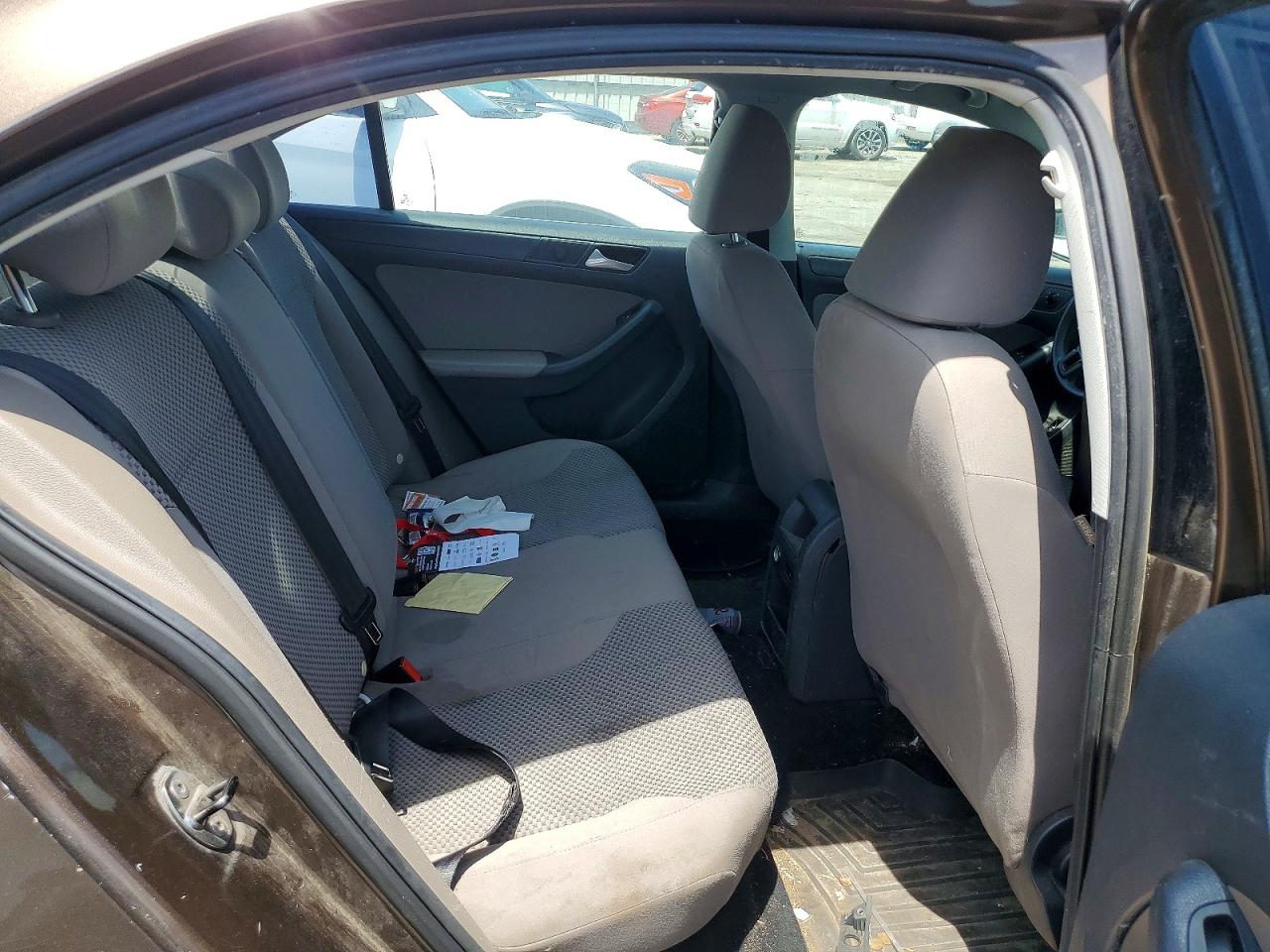 2014 Volkswagen Jetta Base Коричневый vin: 3VW2K7AJ4EM237126
