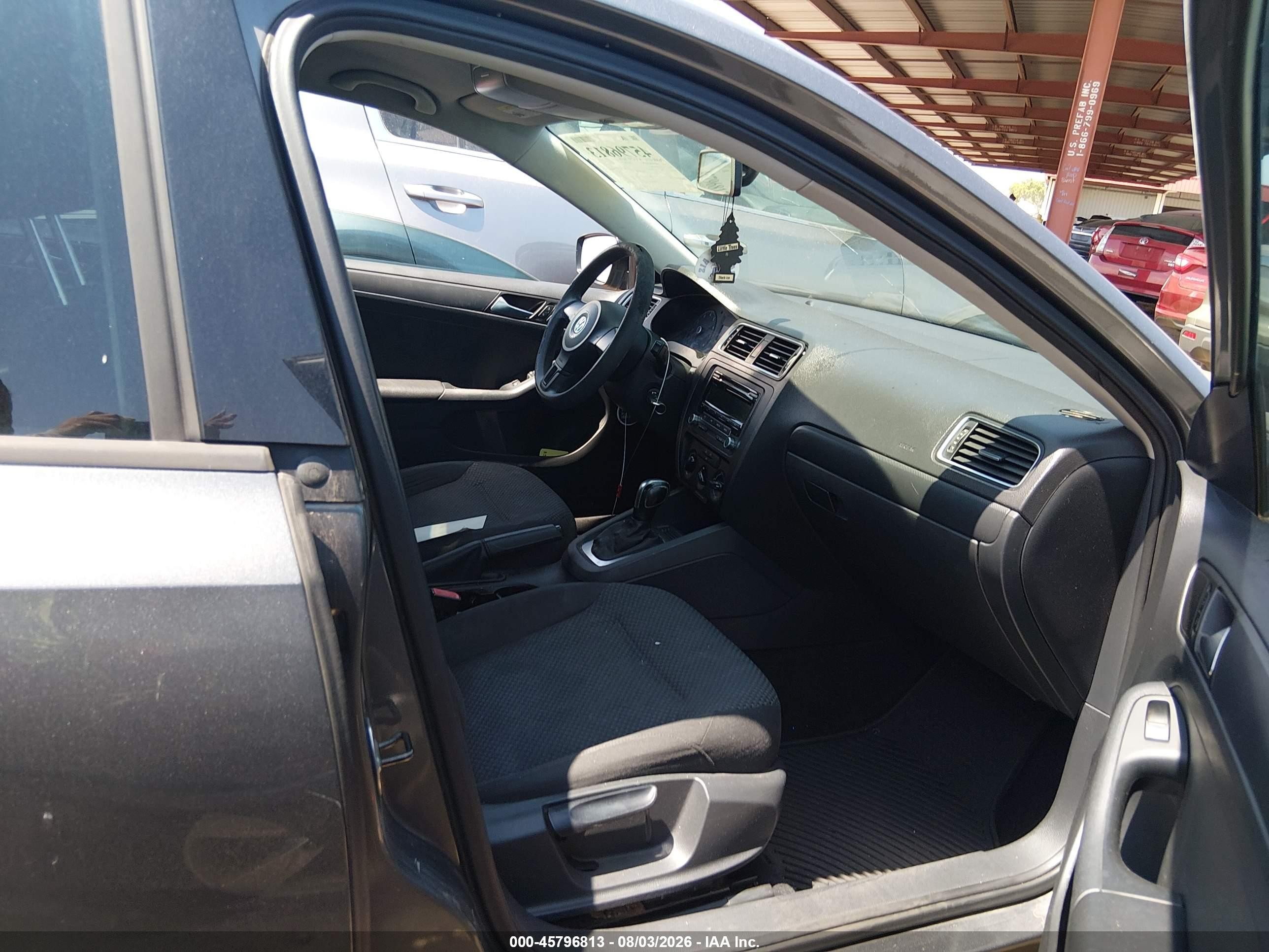 2014 Volkswagen Jetta 2.0l S Gray vin: 3VW2K7AJ4EM299514