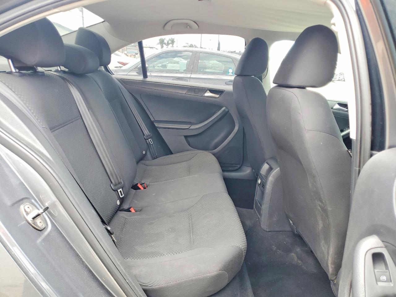 2014 Volkswagen Jetta Base Gray vin: 3VW2K7AJ4EM302640