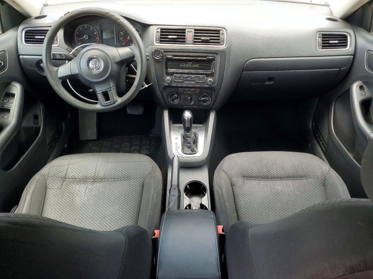 2014 Volkswagen Jetta Base Gray vin: 3VW2K7AJ4EM302640