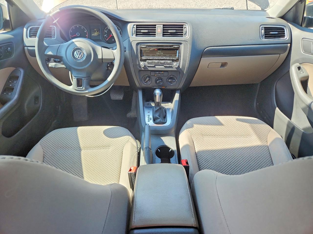 2014 Volkswagen Jetta Base Brown vin: 3VW2K7AJ4EM308714