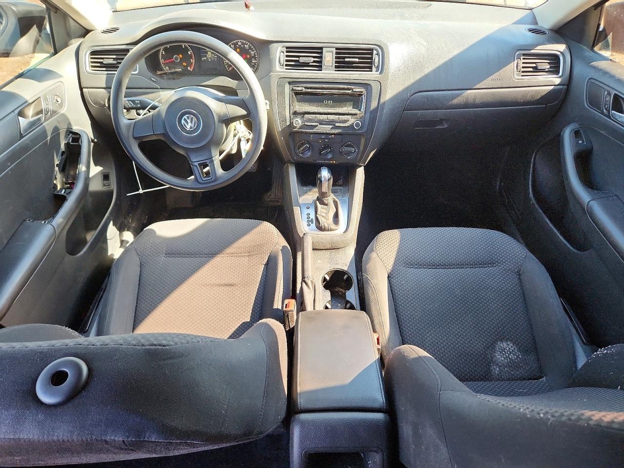2014 Volkswagen Jetta Base Gray vin: 3VW2K7AJ4EM335413
