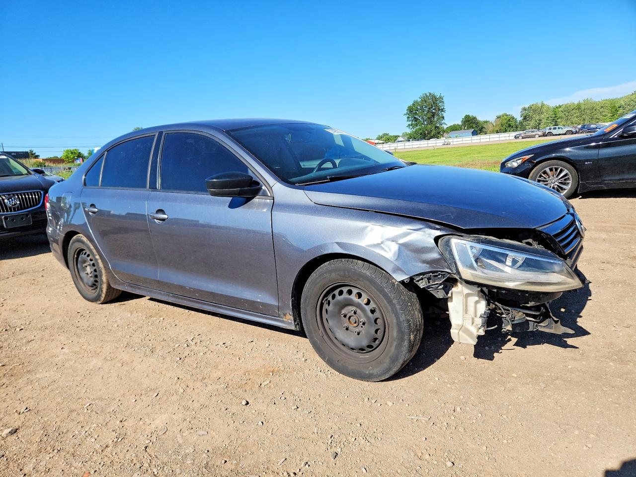 2014 Volkswagen Jetta Base Gray vin: 3VW2K7AJ4EM335413