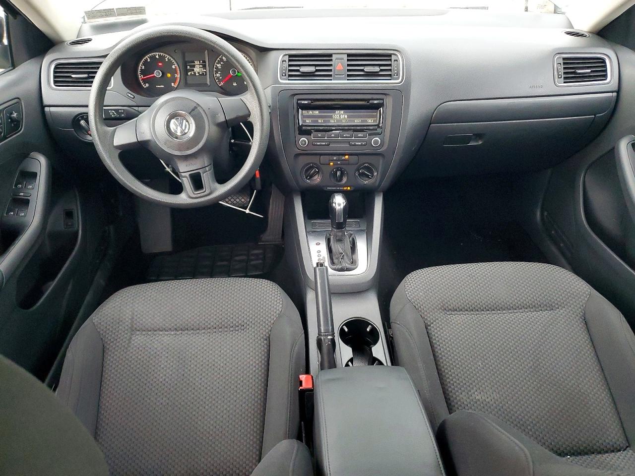 2014 Volkswagen Jetta Base Gray vin: 3VW2K7AJ4EM356455