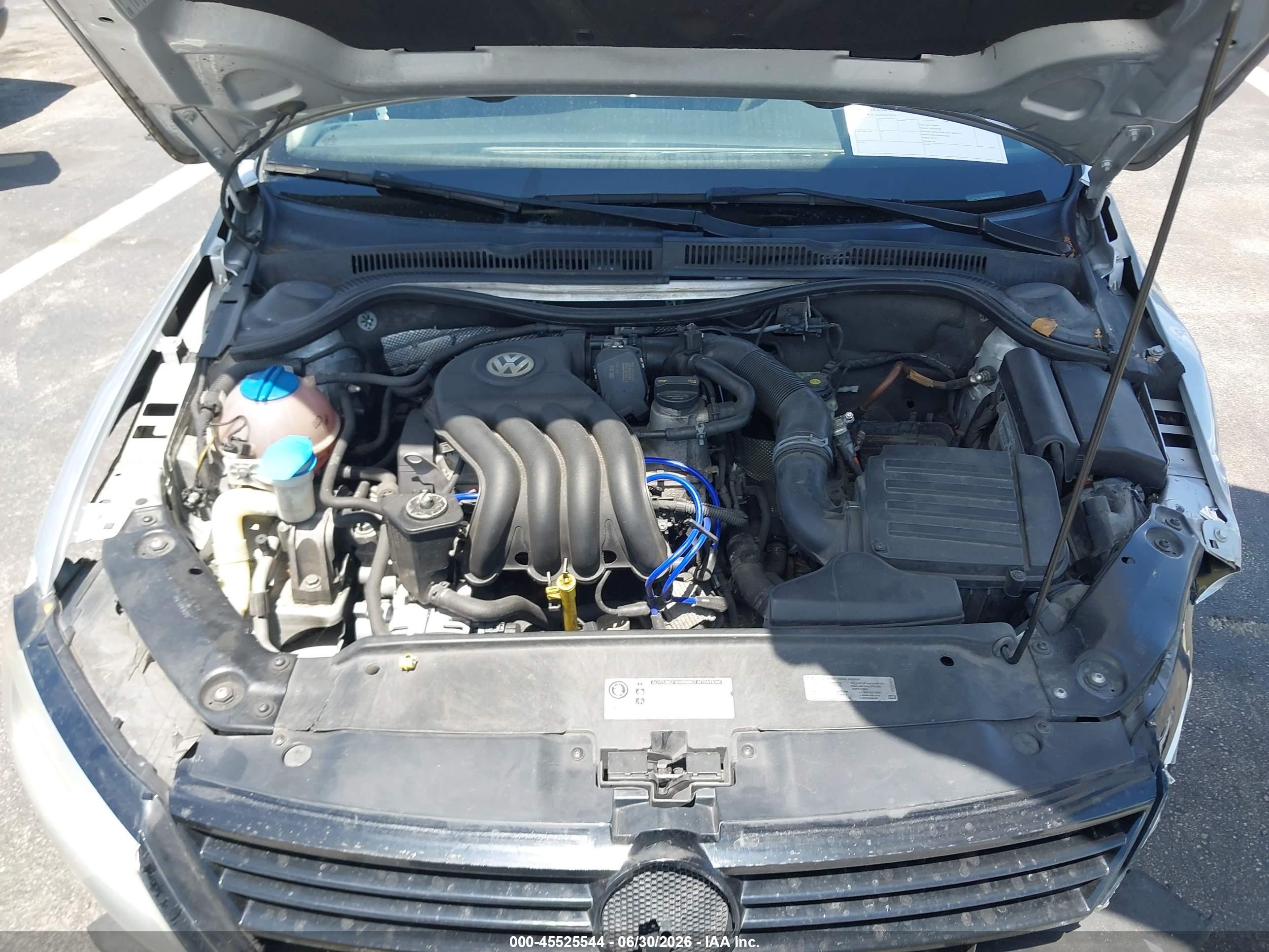 2014 Volkswagen Jetta 2.0l S Серый vin: 3VW2K7AJ4EM429419