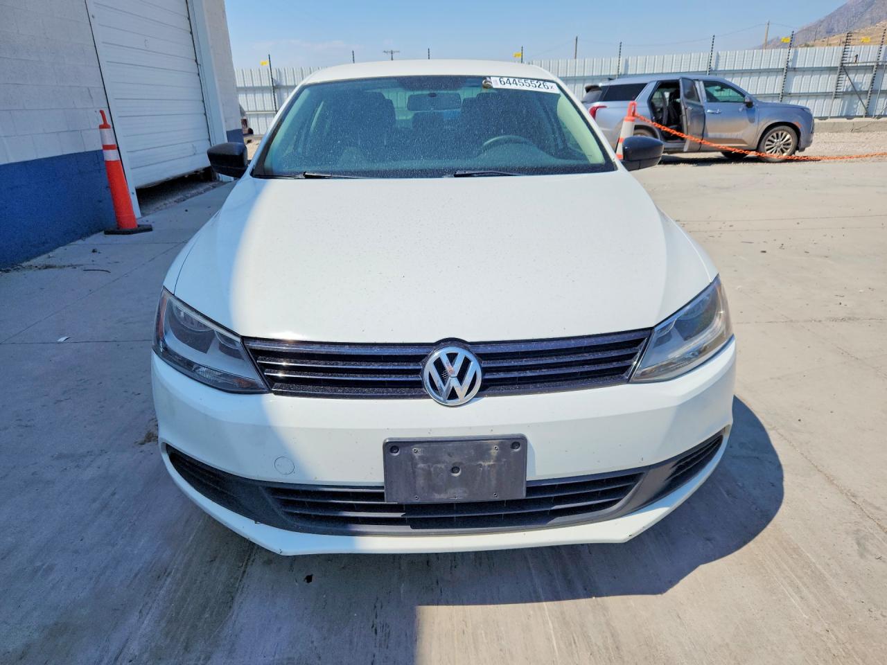 2014 Volkswagen Jetta Base White vin: 3VW2K7AJ4EM432756