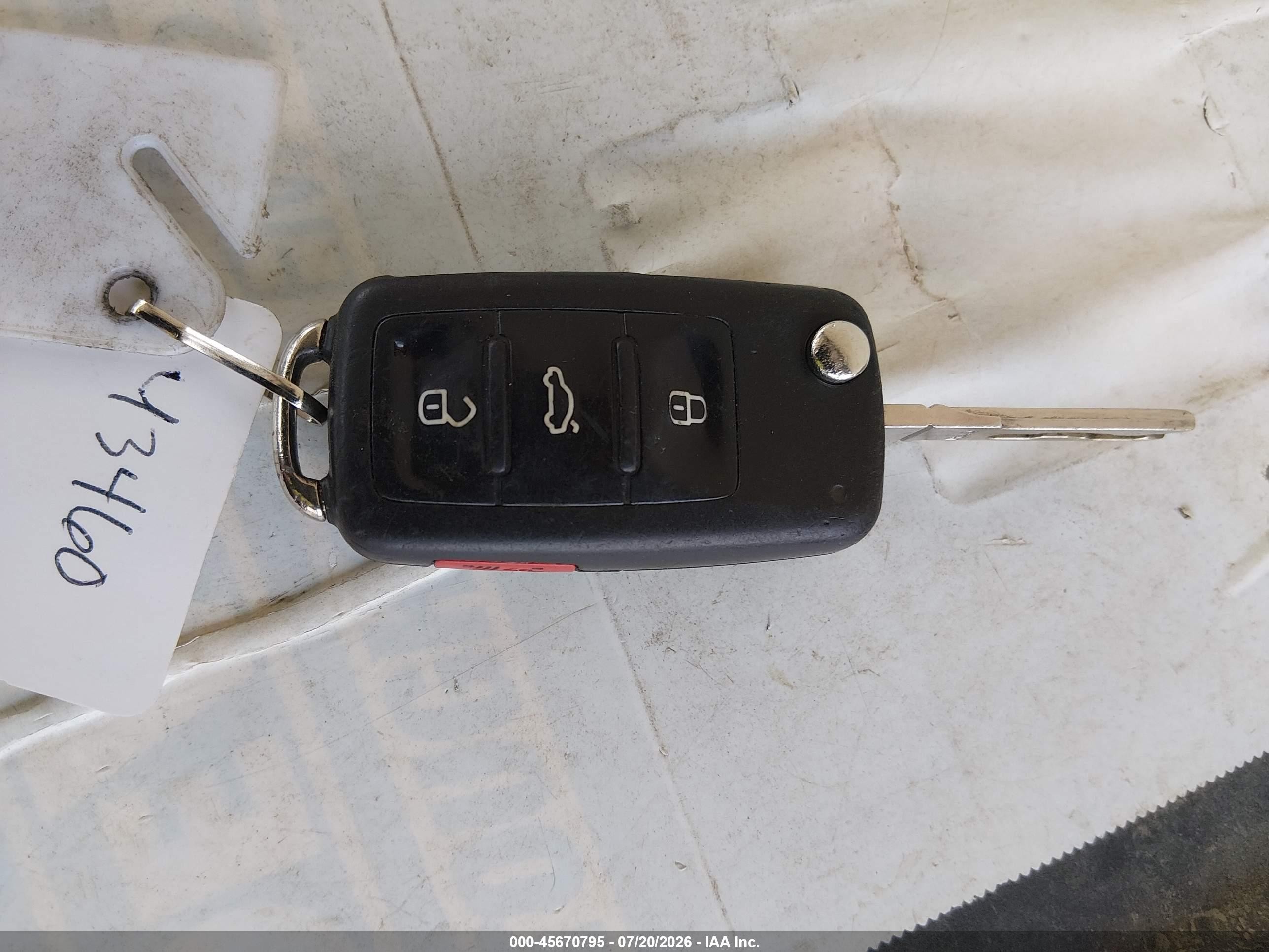 2015 Volkswagen Jetta 2.0l S Синий vin: 3VW2K7AJ4FM201857