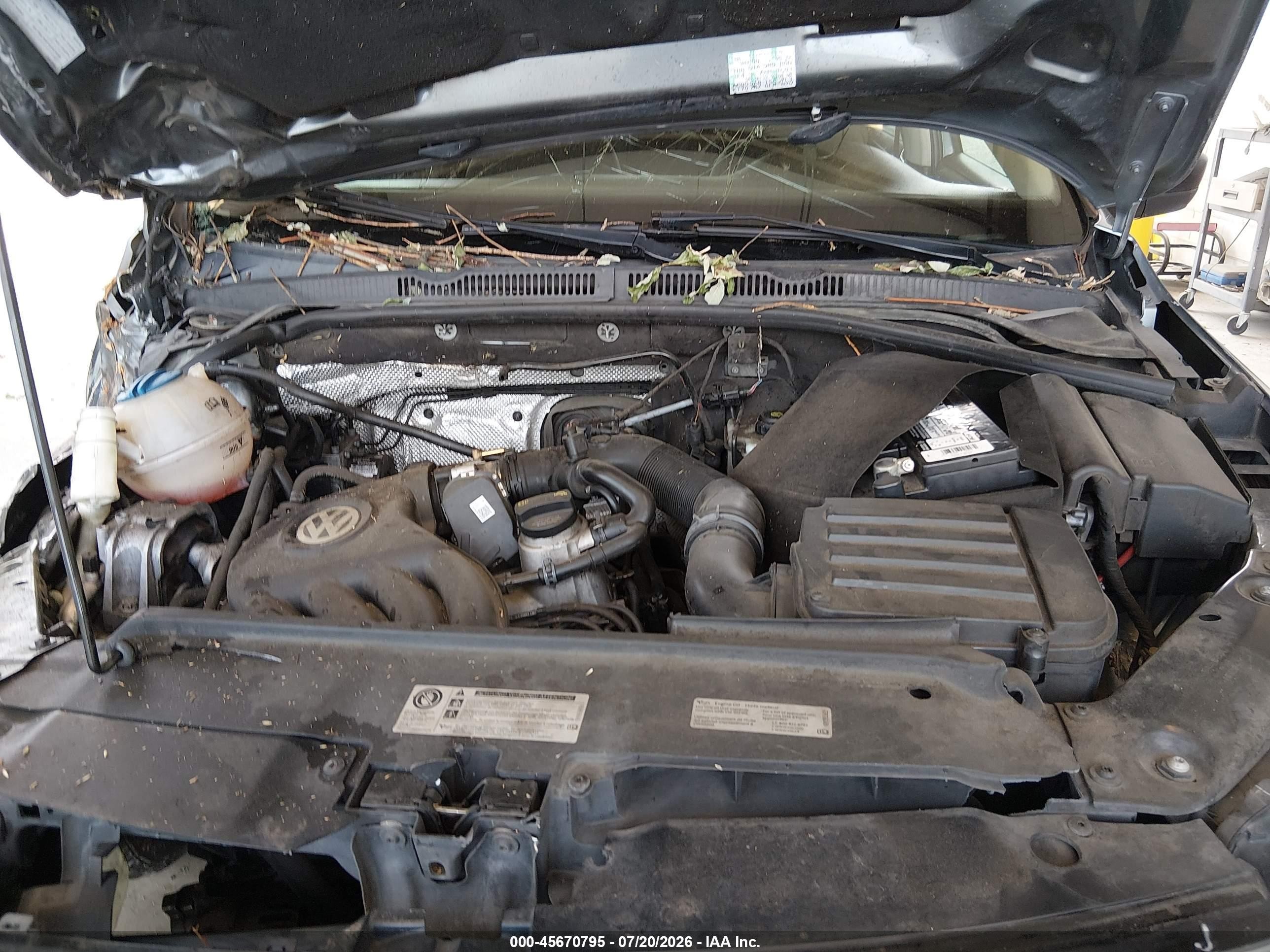 2015 Volkswagen Jetta 2.0l S Синий vin: 3VW2K7AJ4FM201857