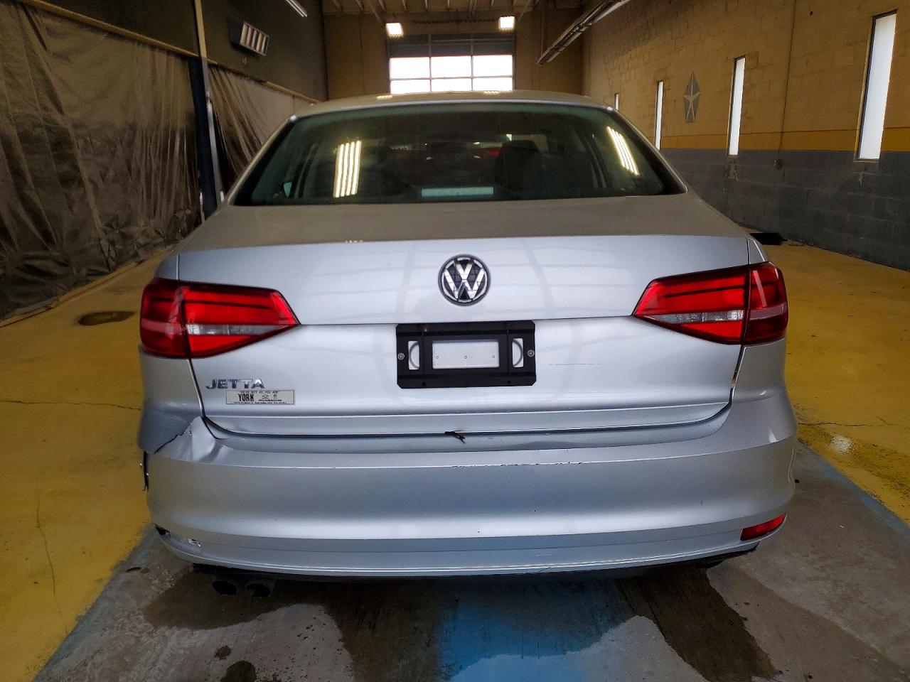 2015 Volkswagen Jetta Base Silver vin: 3VW2K7AJ4FM248967