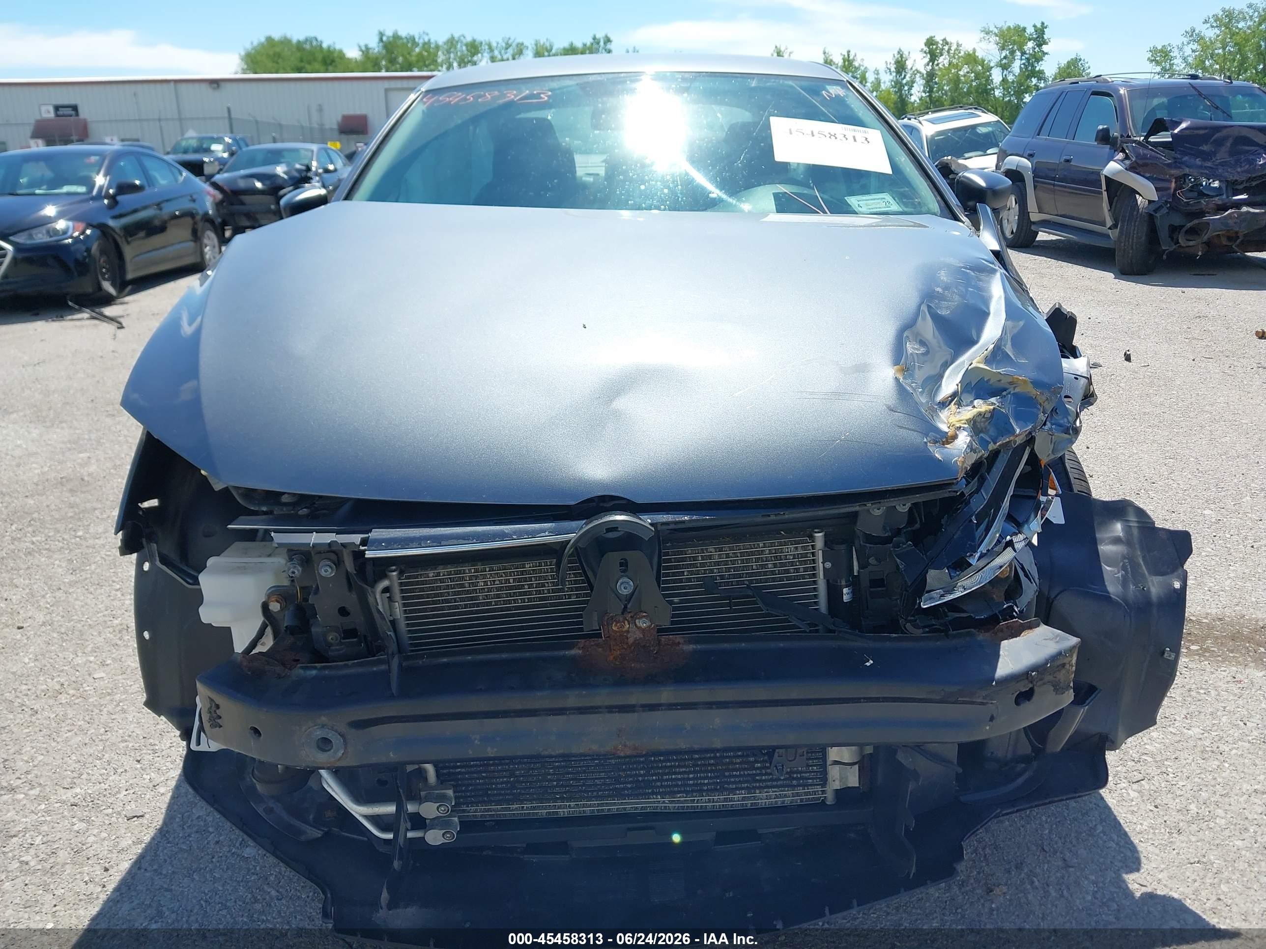 2015 Volkswagen Jetta 2.0l S Gray vin: 3VW2K7AJ4FM281421