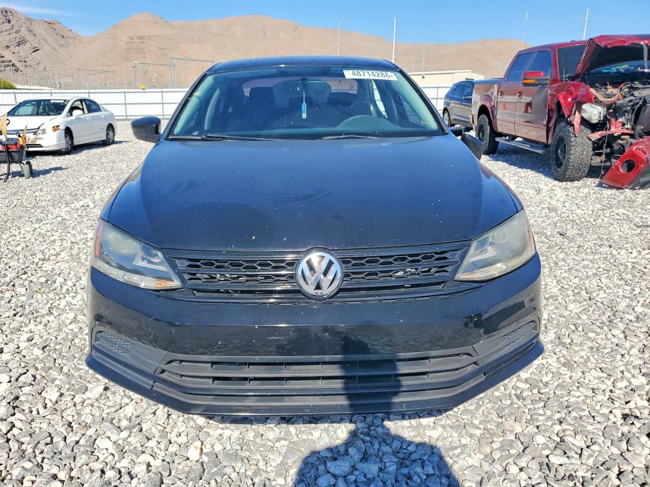 2015 Volkswagen Jetta Base Черный vin: 3VW2K7AJ4FM357512
