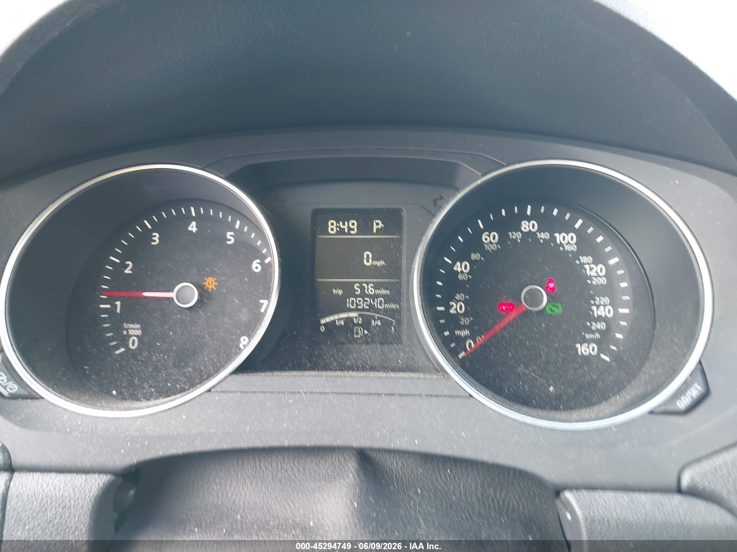2015 Volkswagen Jetta 2.0l S Серый vin: 3VW2K7AJ4FM406353