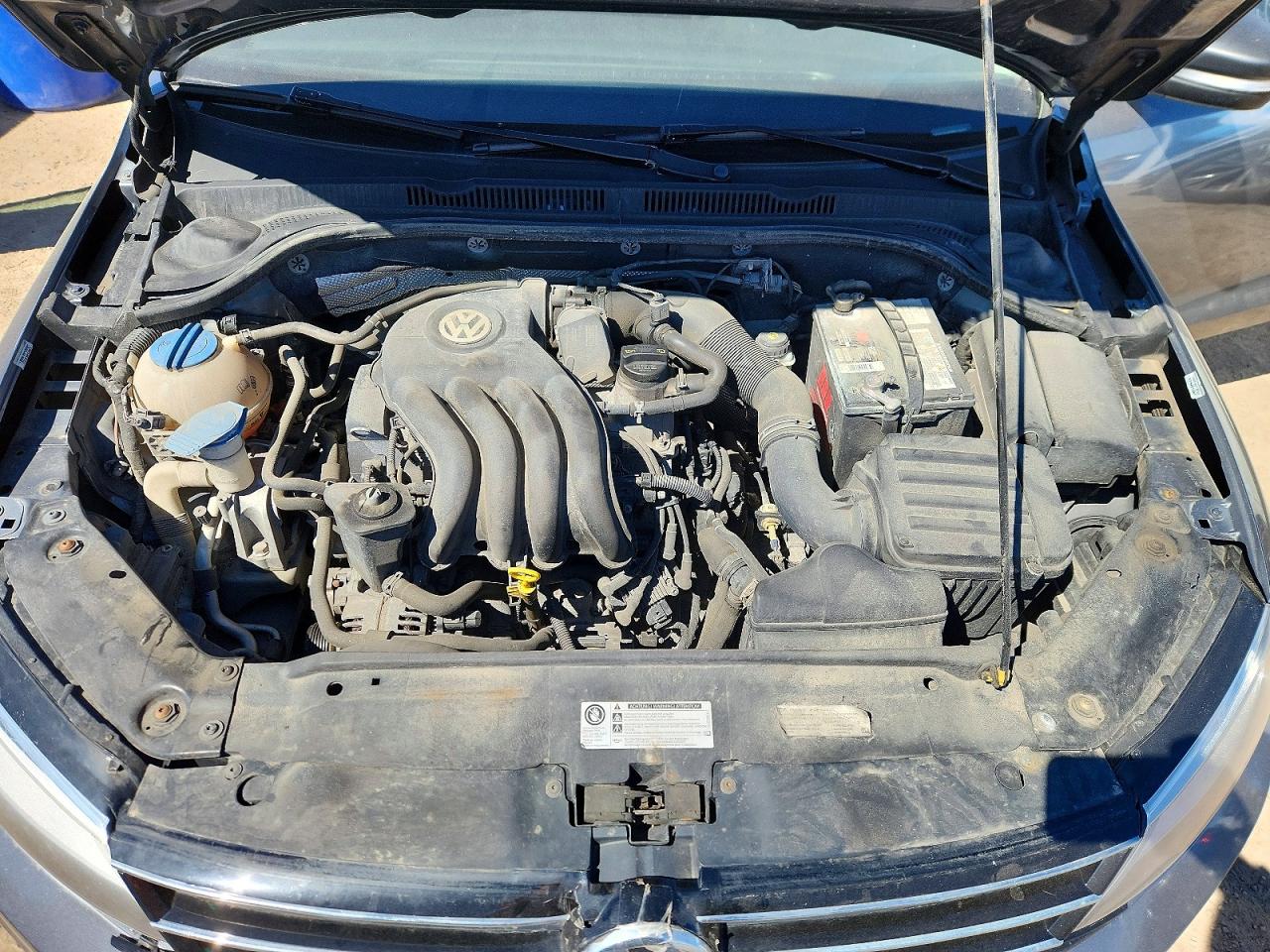 2015 Volkswagen Jetta Base Серый vin: 3VW2K7AJ4FM413268