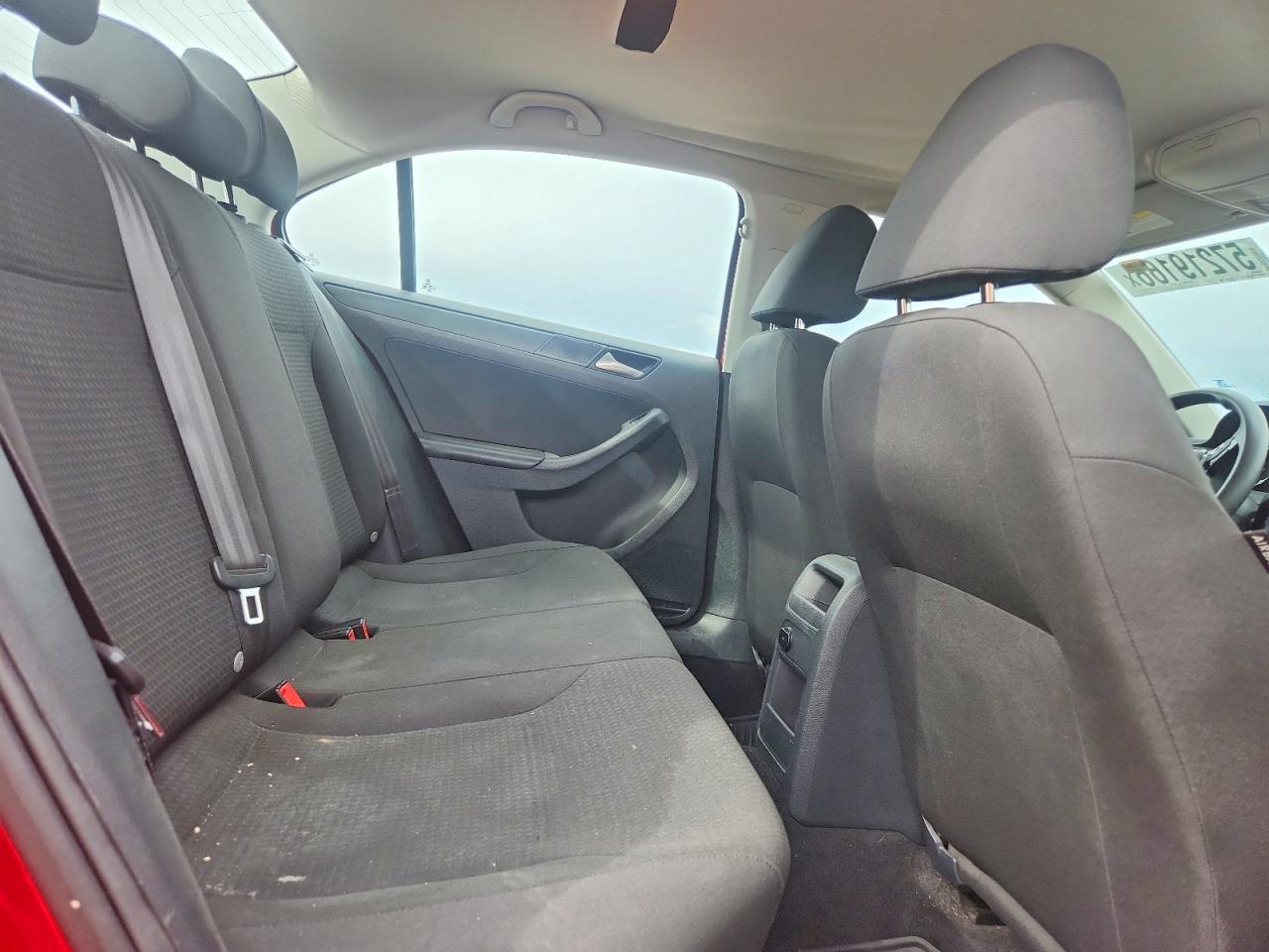 2015 Volkswagen Jetta Base Red vin: 3VW2K7AJ4FM427462