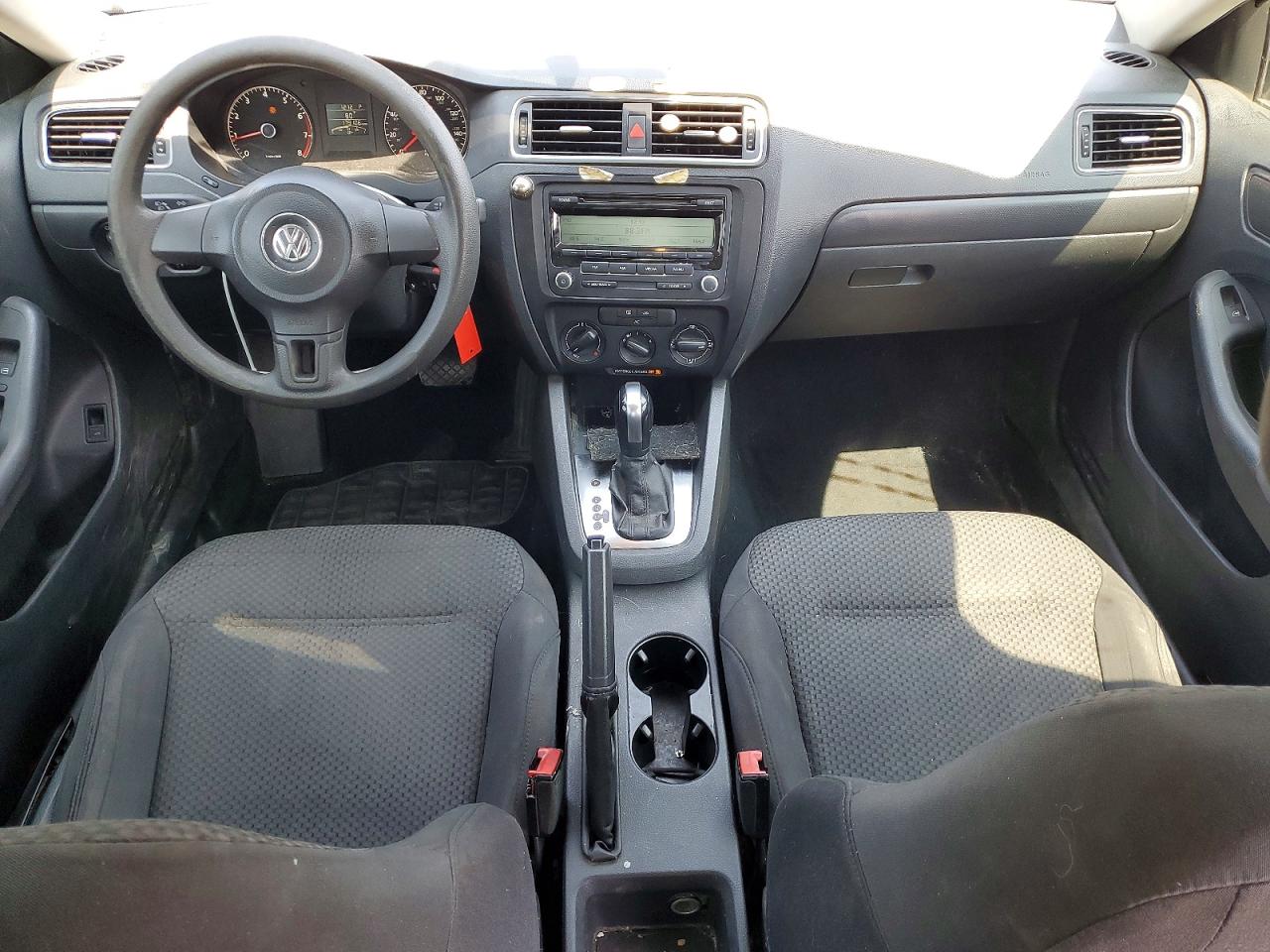 2011 Volkswagen Jetta Base Черный vin: 3VW2K7AJ5BM053812