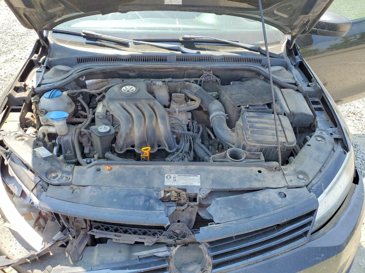 2011 Volkswagen Jetta Base Черный vin: 3VW2K7AJ5BM053812