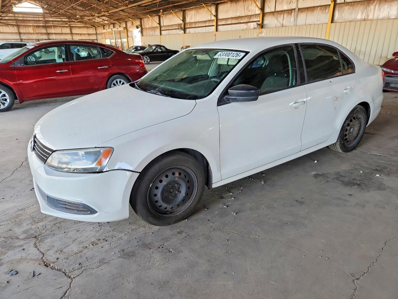 2011 Volkswagen Jetta Base White vin: 3VW2K7AJ5BM391081