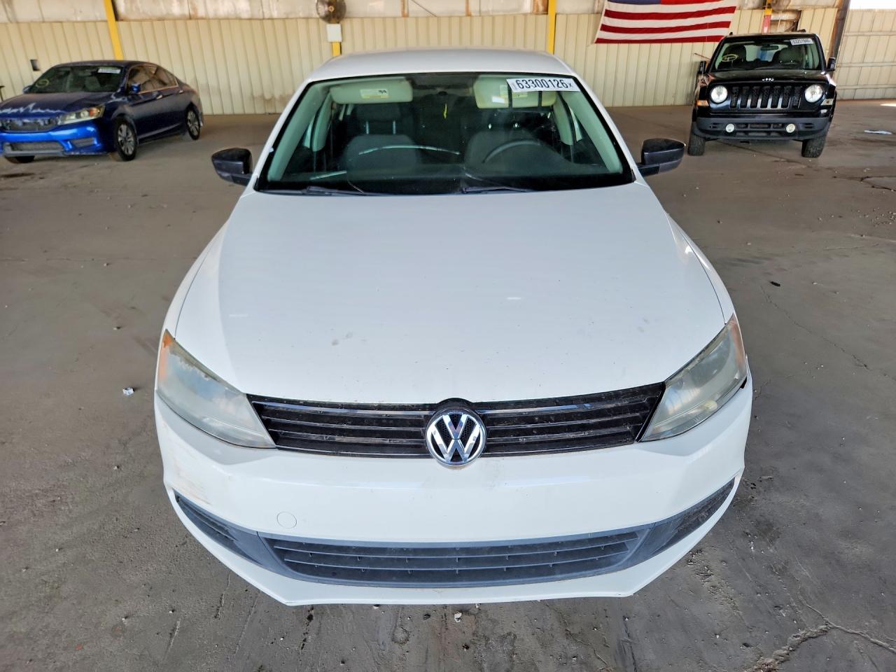 2011 Volkswagen Jetta Base White vin: 3VW2K7AJ5BM391081
