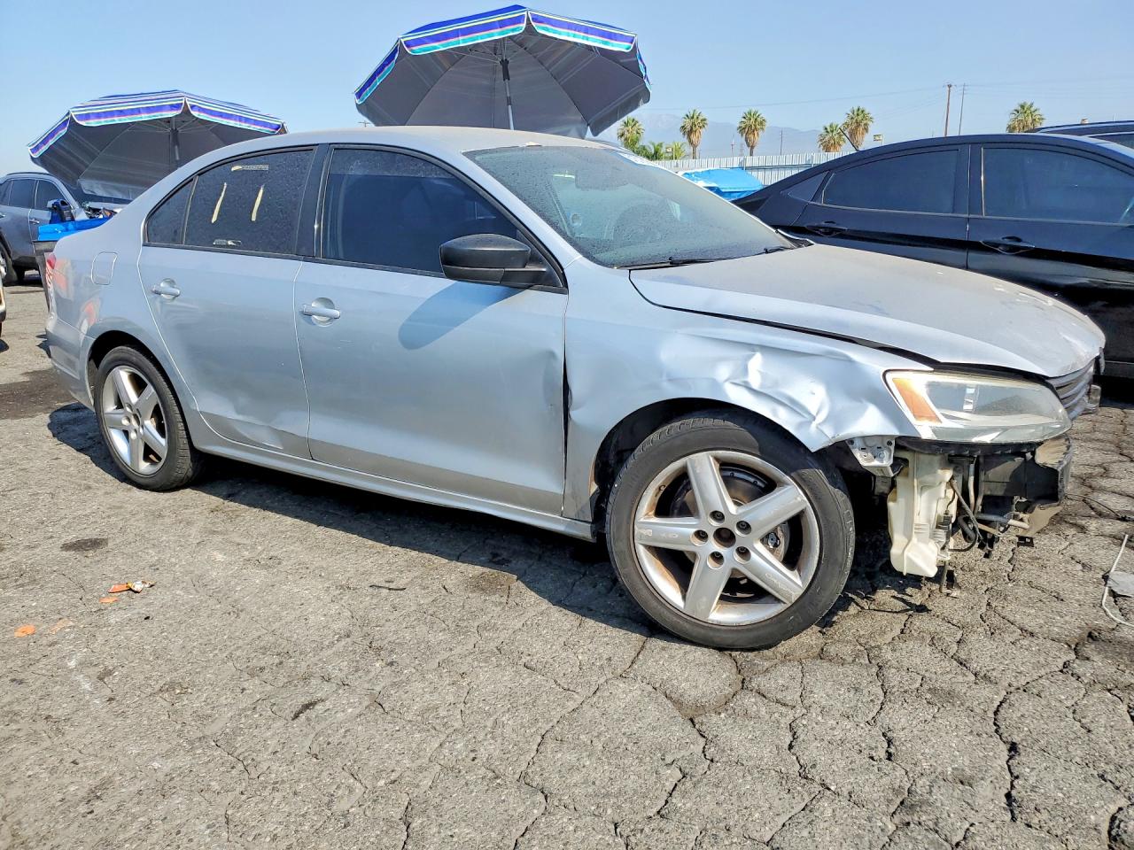 2012 Volkswagen Jetta Base Silver vin: 3VW2K7AJ5CM353352