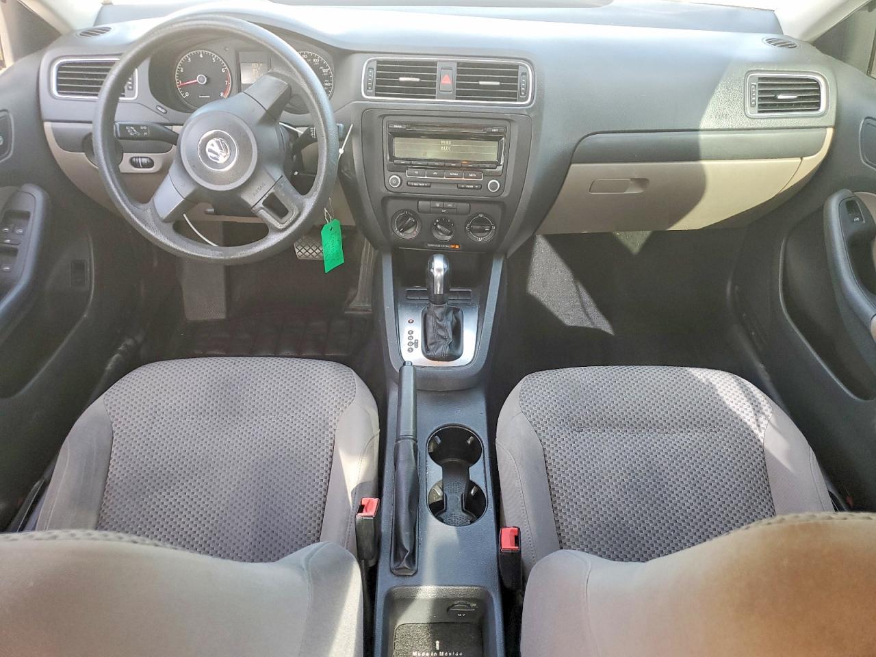2013 Volkswagen Jetta Base Brown vin: 3VW2K7AJ5DM246853