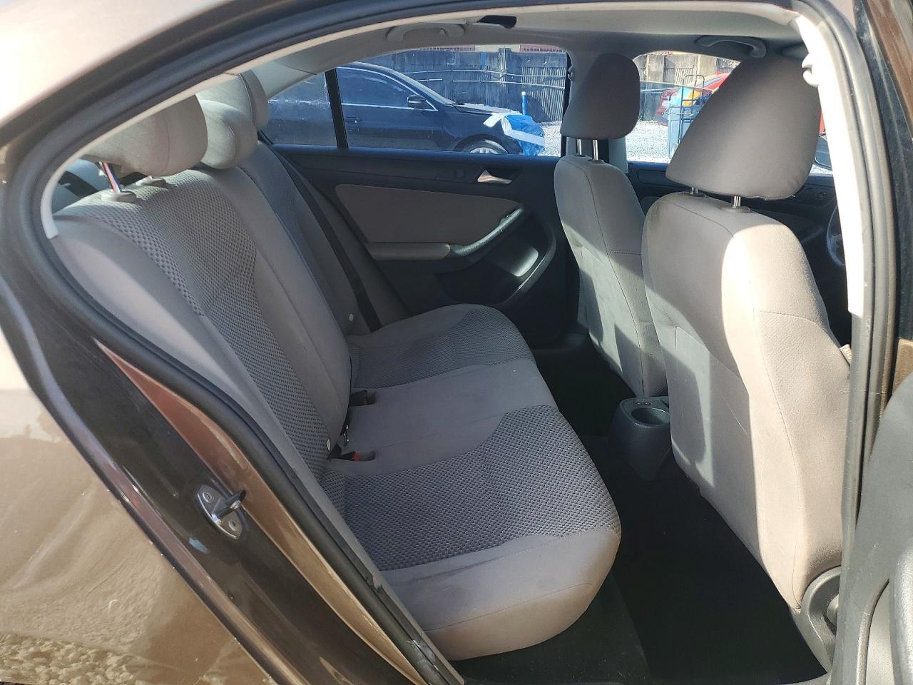2013 Volkswagen Jetta Base Brown vin: 3VW2K7AJ5DM246853