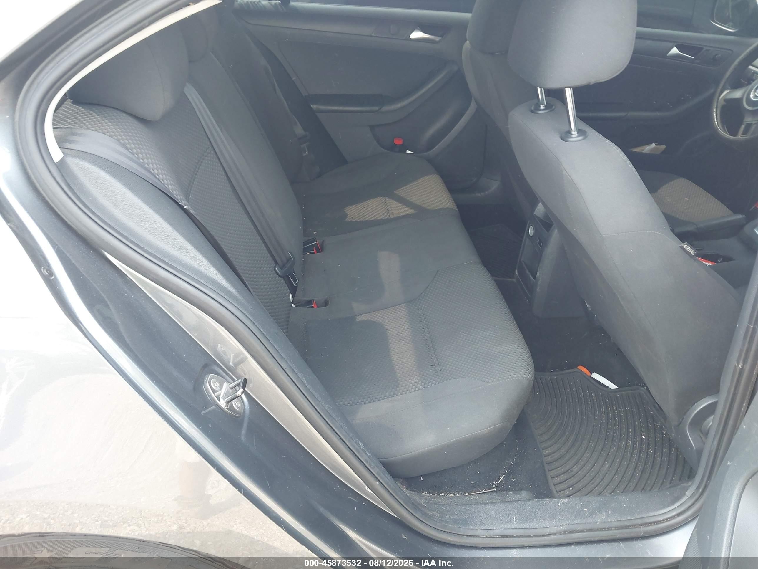 2013 Volkswagen Jetta 2.0l S Серый vin: 3VW2K7AJ5DM275219
