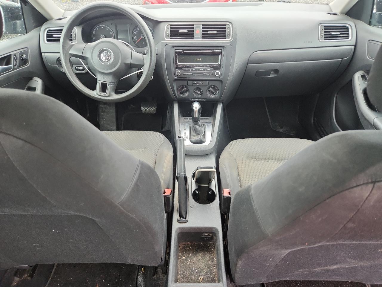 2013 Volkswagen Jetta Base Gray vin: 3VW2K7AJ5DM400817