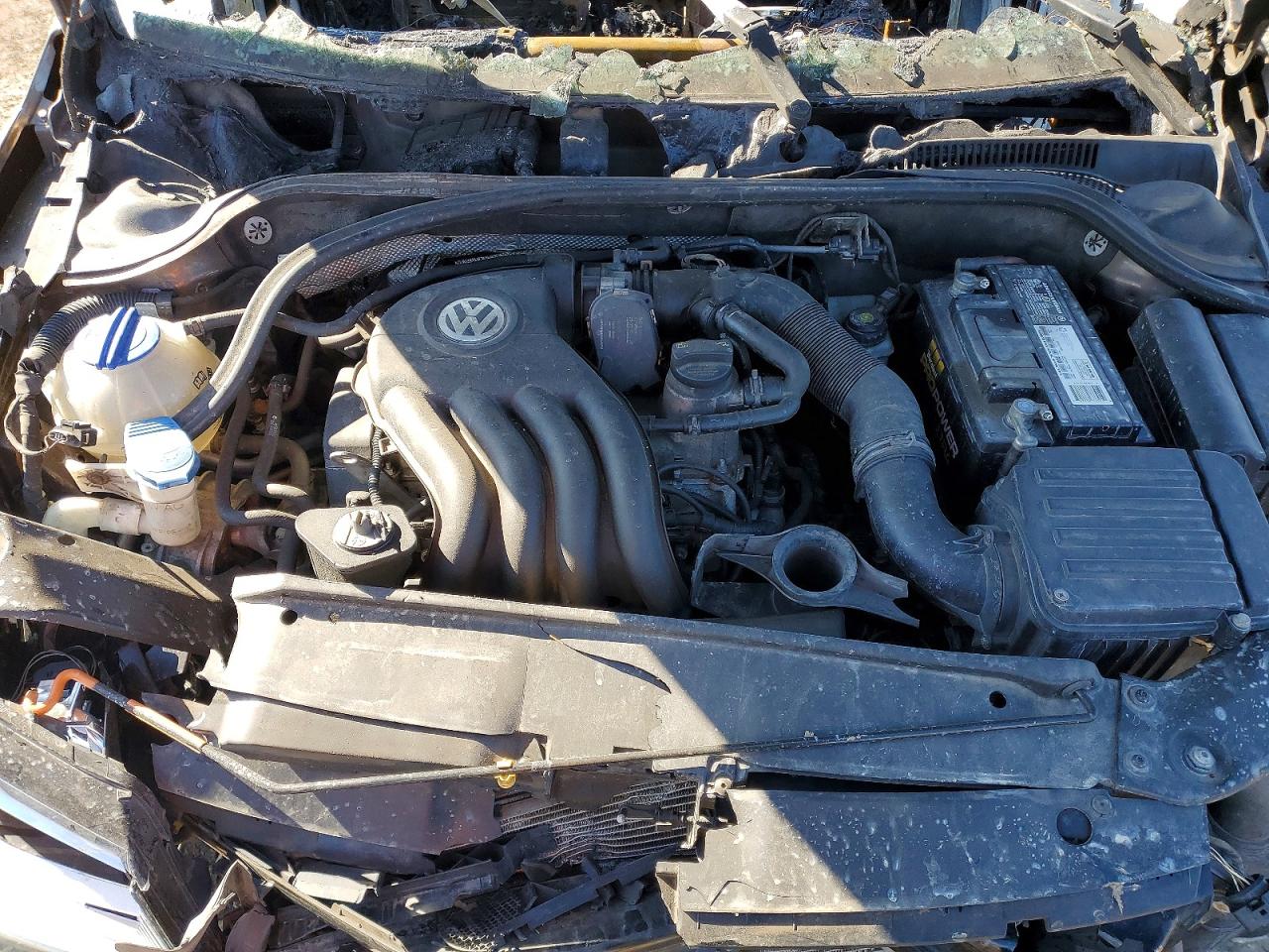 2014 Volkswagen Jetta Base Brown vin: 3VW2K7AJ5EM251052