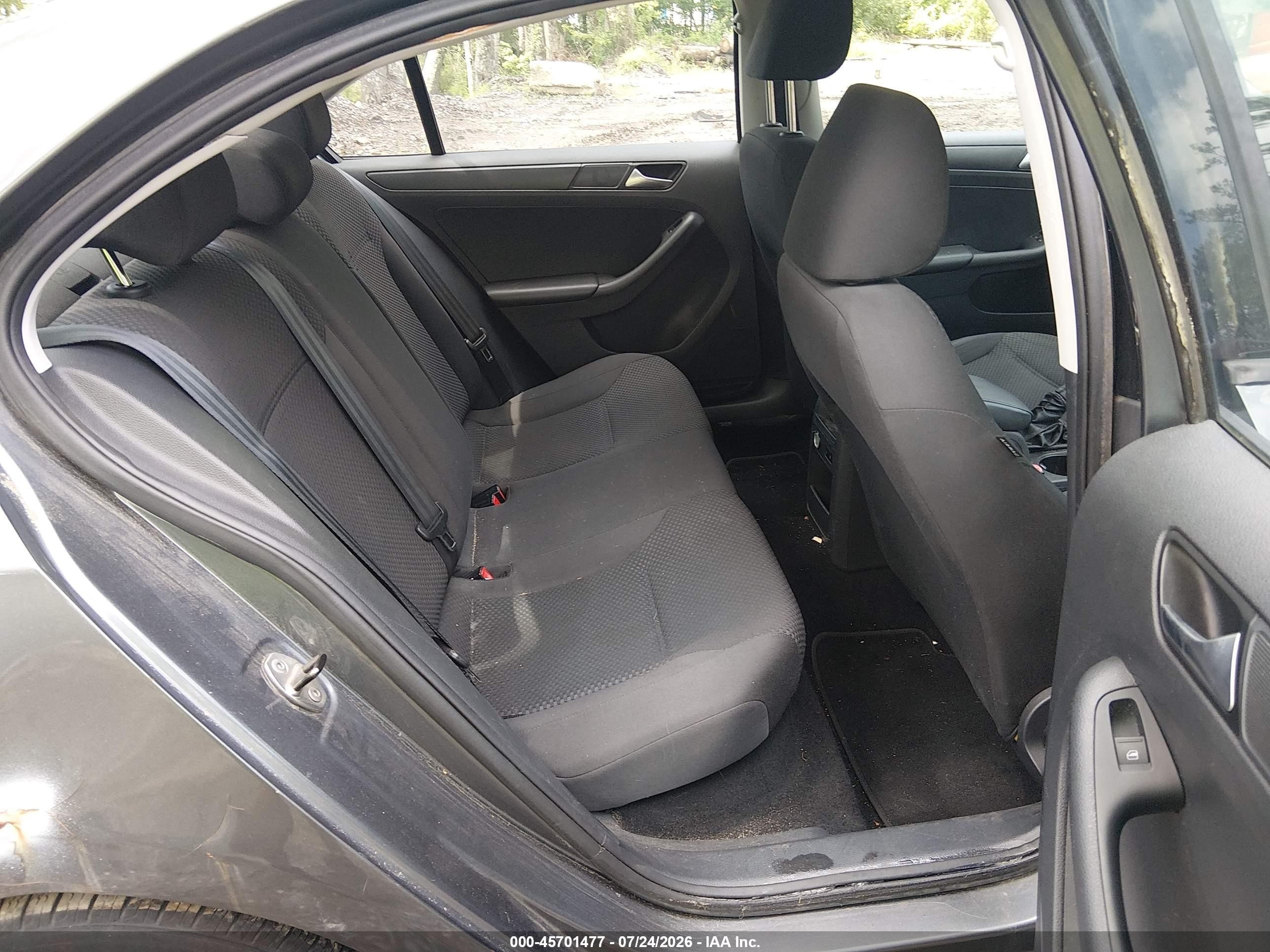 2014 Volkswagen Jetta 2.0l S Gray vin: 3VW2K7AJ5EM328468