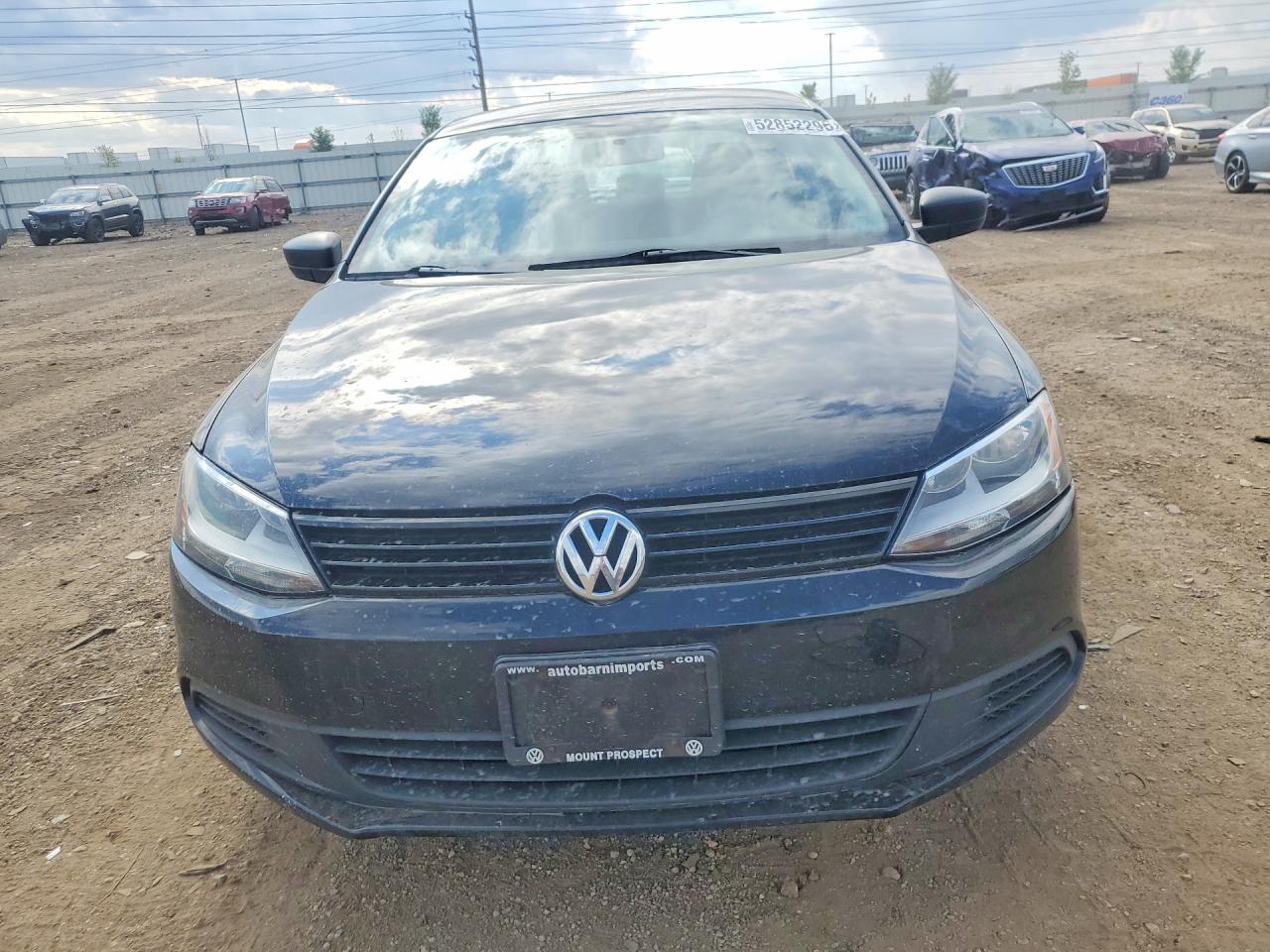 2014 Volkswagen Jetta Base Black vin: 3VW2K7AJ5EM368324