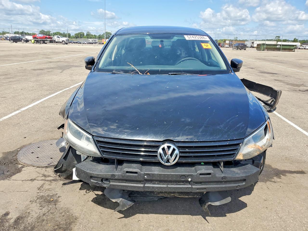 2014 Volkswagen Jetta Base Black vin: 3VW2K7AJ5EM399458
