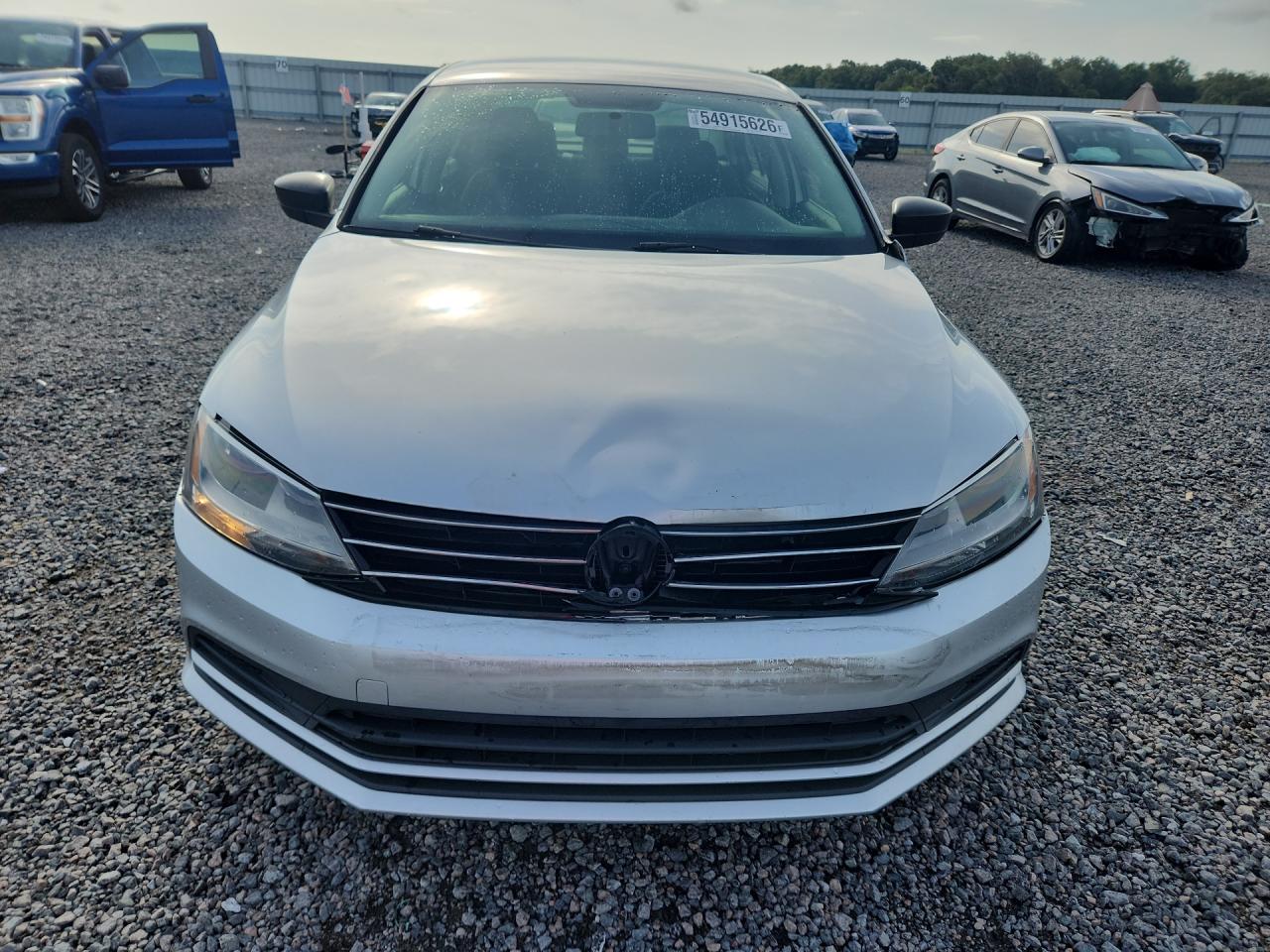2015 Volkswagen Jetta Base Silver vin: 3VW2K7AJ5FM210275