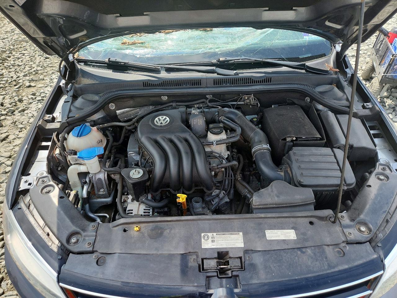 2015 Volkswagen Jetta Base Серый vin: 3VW2K7AJ5FM231286