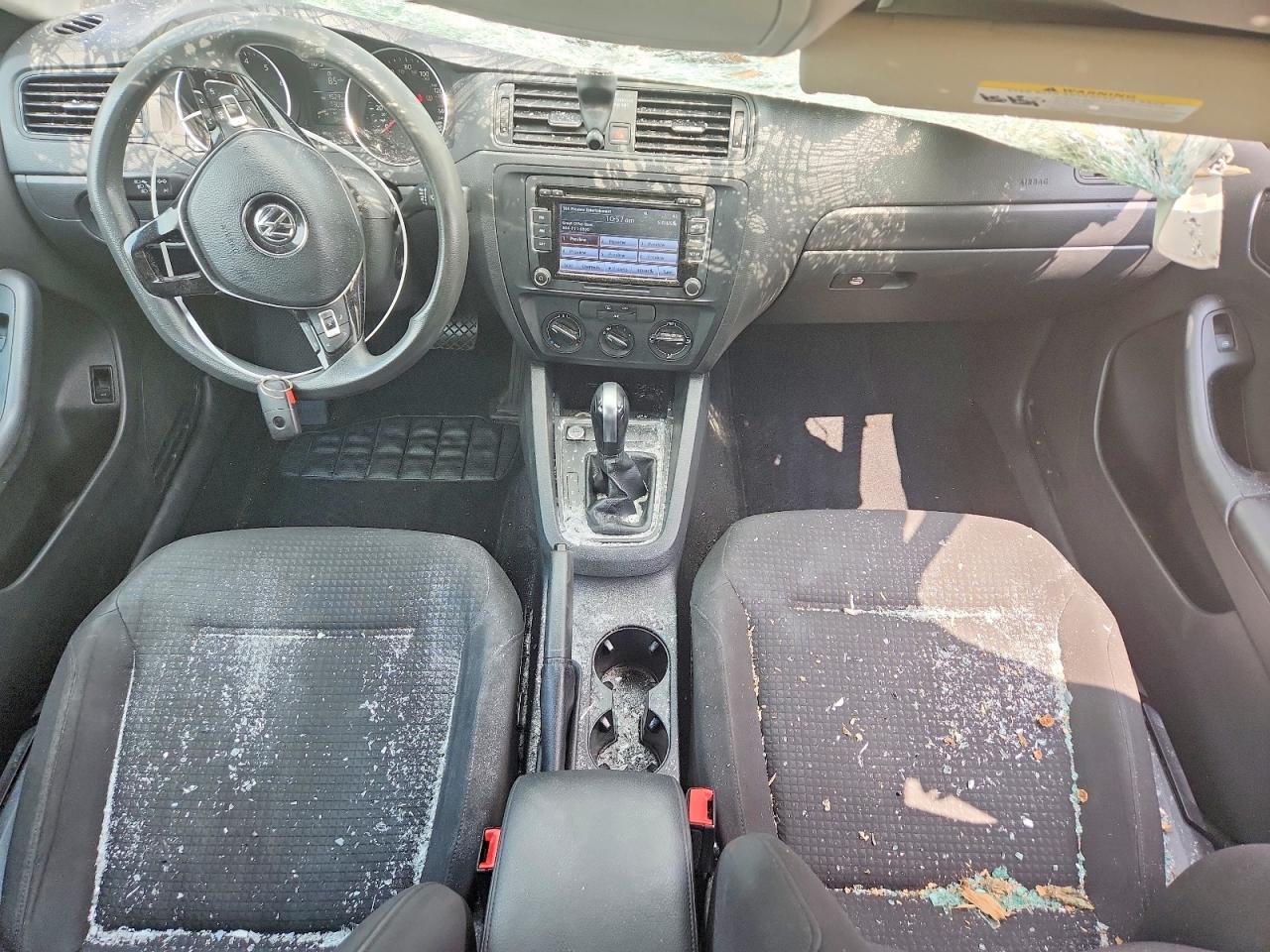 2015 Volkswagen Jetta Base Серый vin: 3VW2K7AJ5FM231286