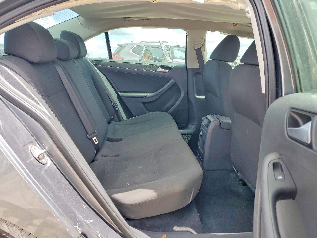 2015 Volkswagen Jetta Base Gray vin: 3VW2K7AJ5FM249710