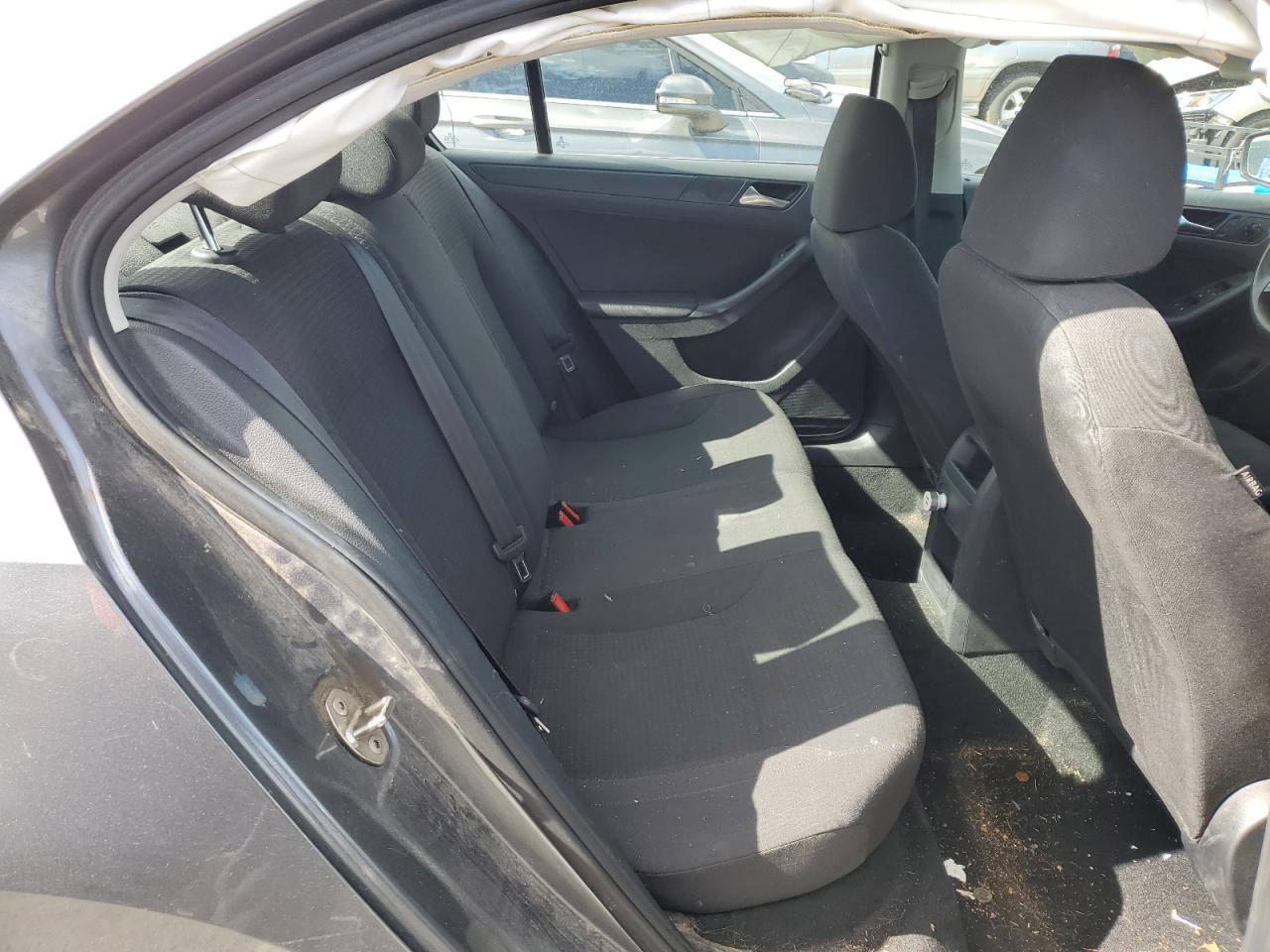 2015 Volkswagen Jetta Base Gray vin: 3VW2K7AJ5FM292069