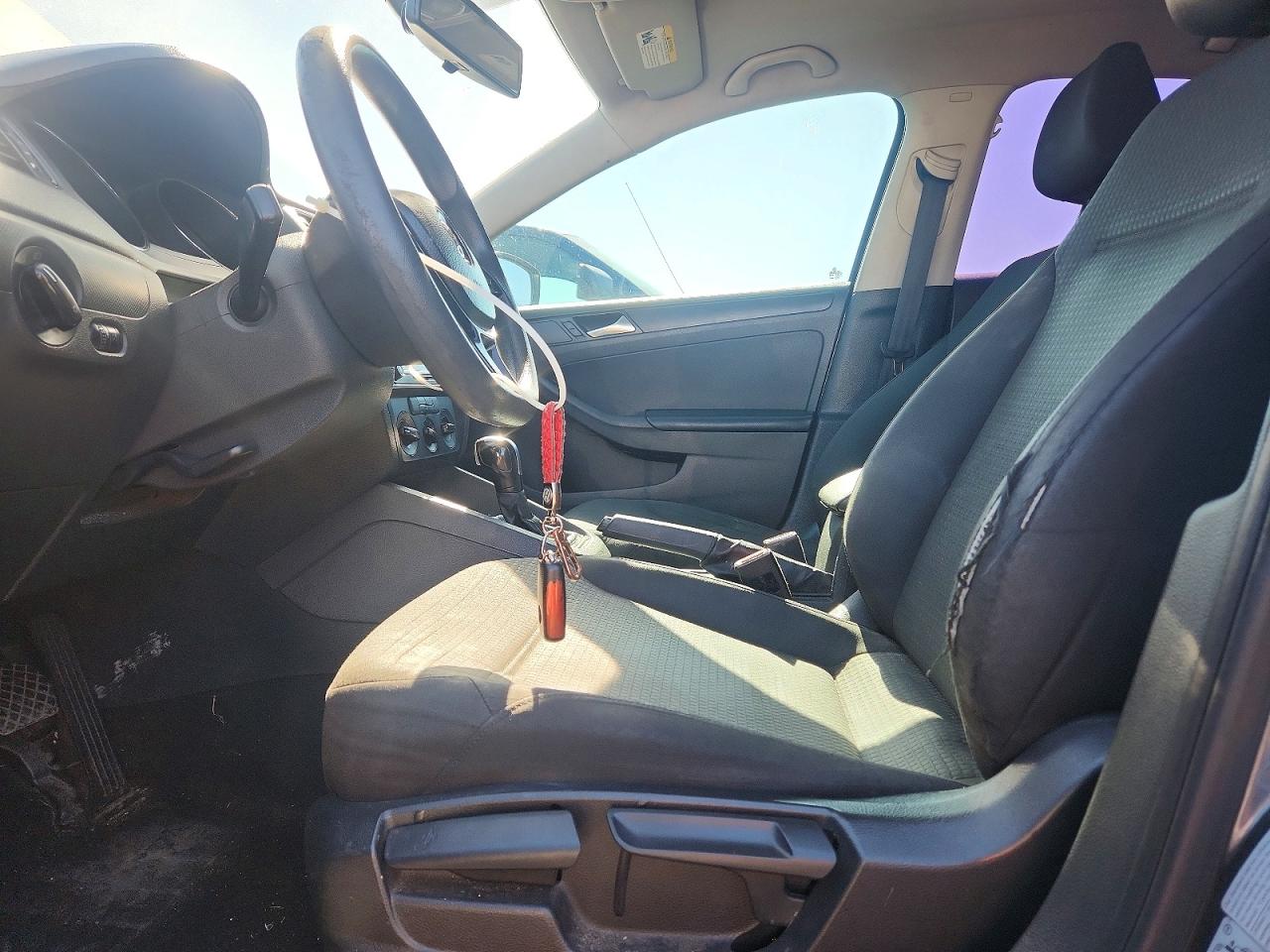 2015 Volkswagen Jetta Base Gray vin: 3VW2K7AJ5FM307265