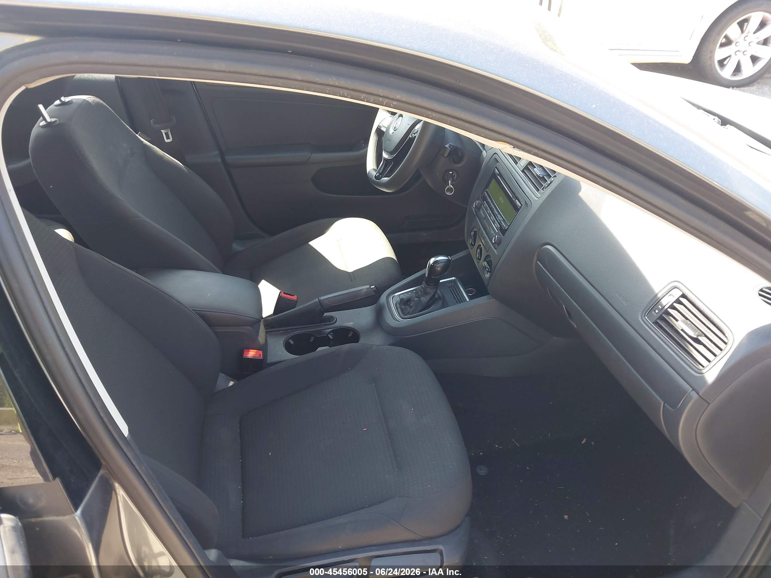 2015 Volkswagen Jetta 2.0l S Gray vin: 3VW2K7AJ5FM320730