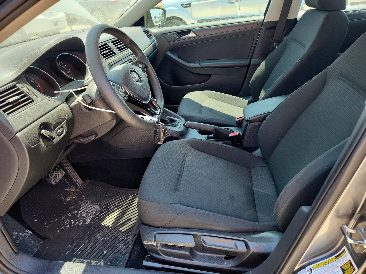 2015 Volkswagen Jetta Base Серый vin: 3VW2K7AJ5FM327886