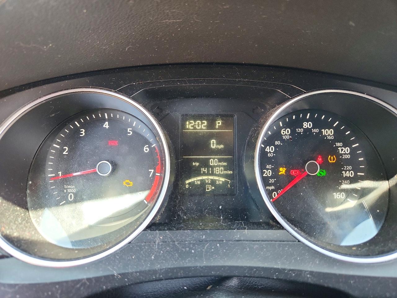 2015 Volkswagen Jetta Base Черный vin: 3VW2K7AJ5FM338385